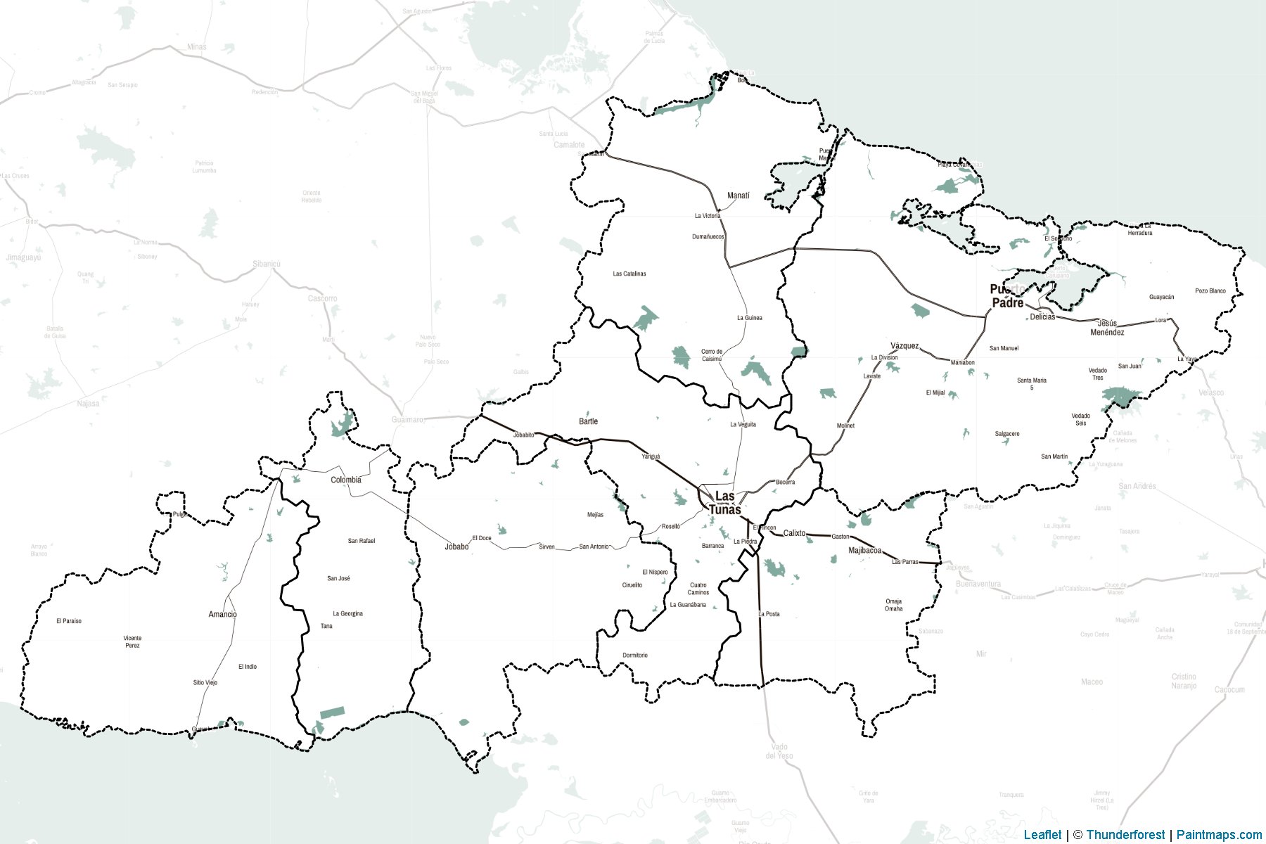 Muestras de recorte de mapas Las Tunas (Cuba)-2