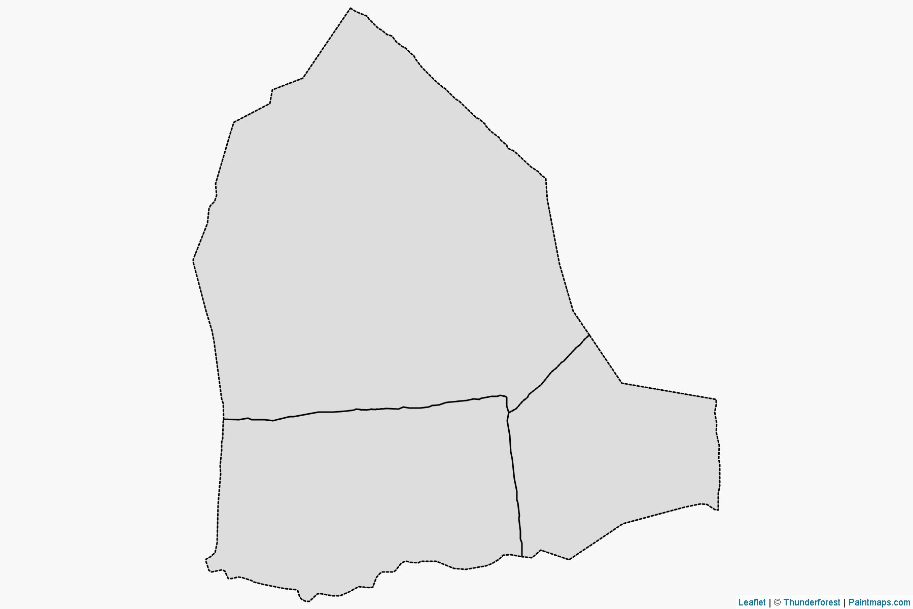 Dikhil Bölgesi (Cibuti) Haritası Örnekleri-2