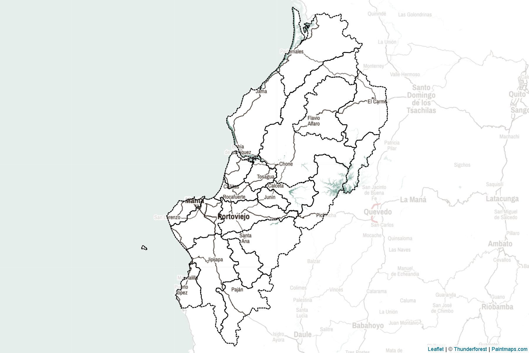 Manabi (Ecuador) Map Cropping Samples-2