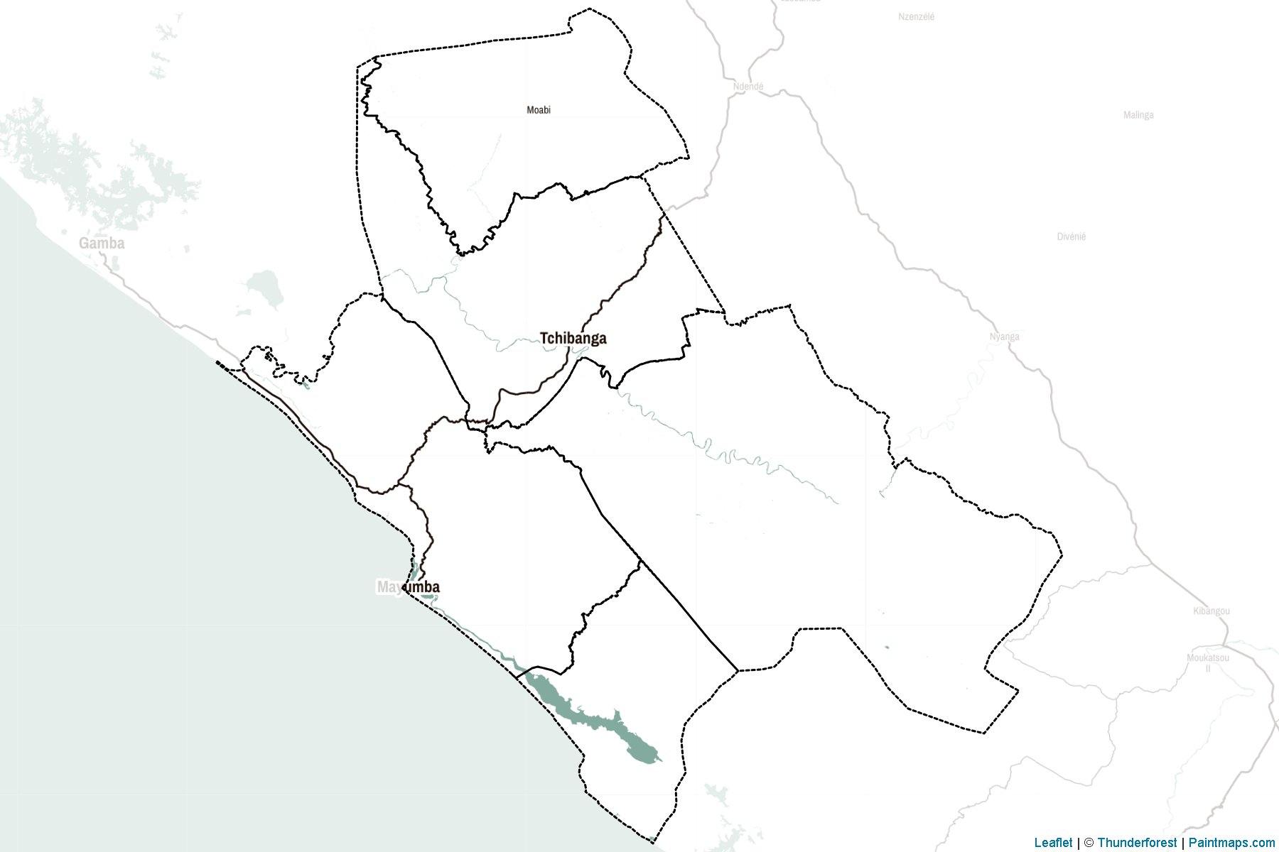 Nyanga Province (Gabon) Map Cropping Samples-2