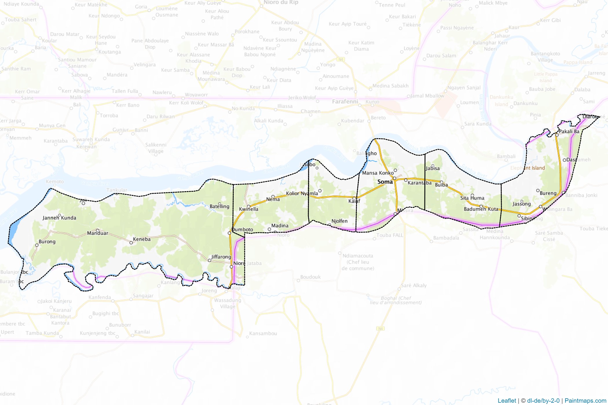 Lower River (The Gambia) Map Cropping Samples-1