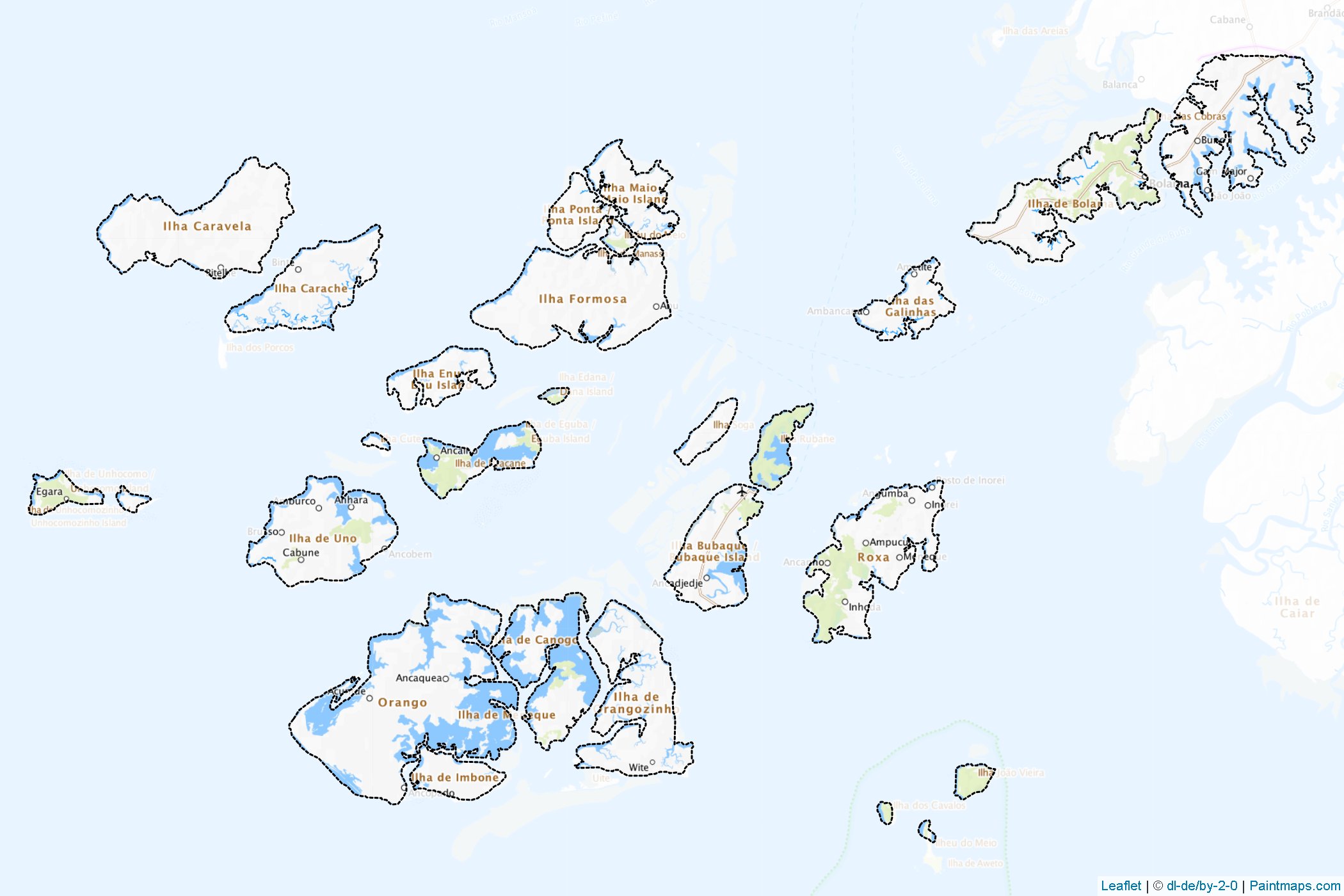 Bolama (Guinea-Bissau) Map Cropping Samples-1