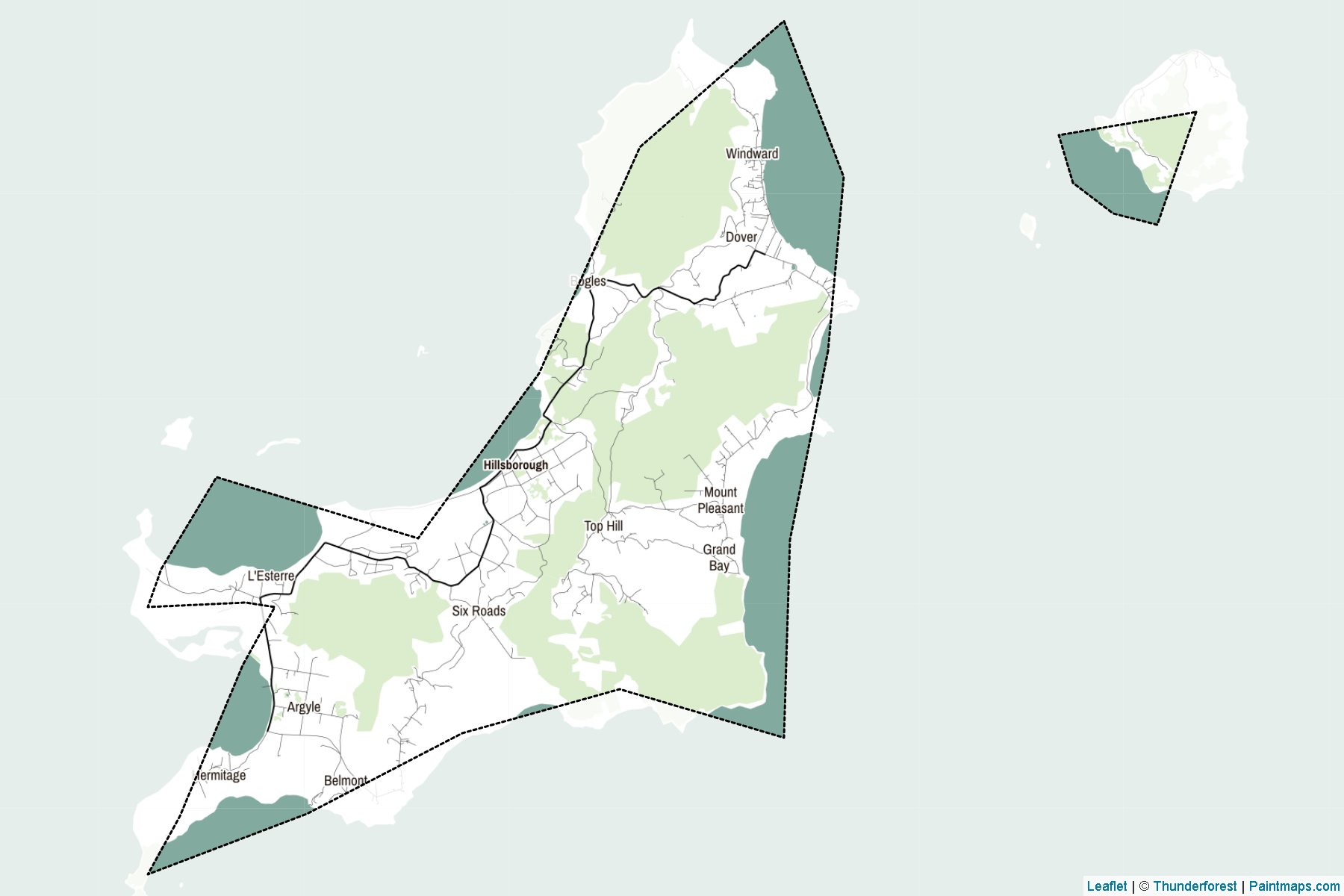 Saint Patrick (Grenada) Map Cropping Samples-2