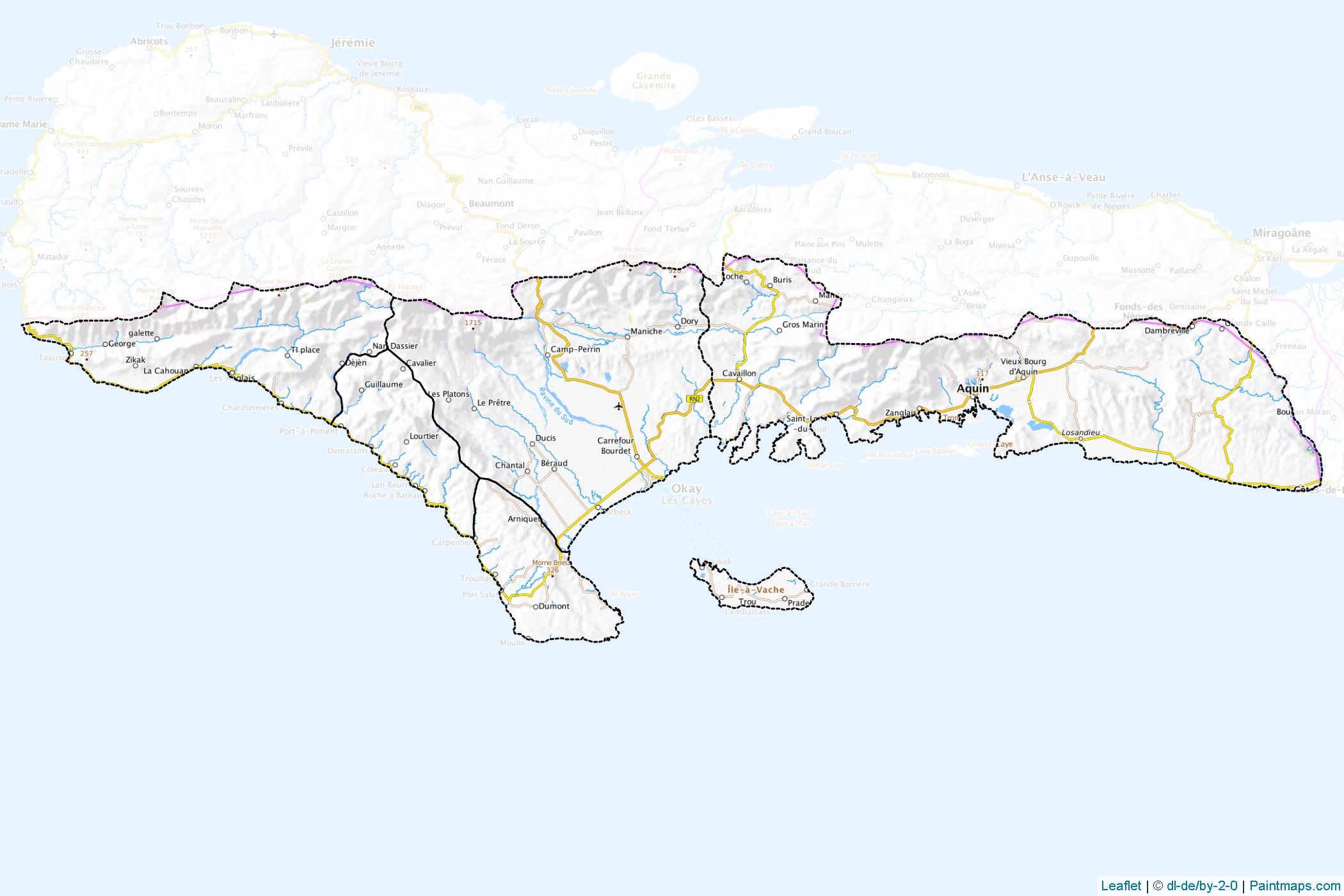 Sud (Haiti) Map Cropping Samples-1