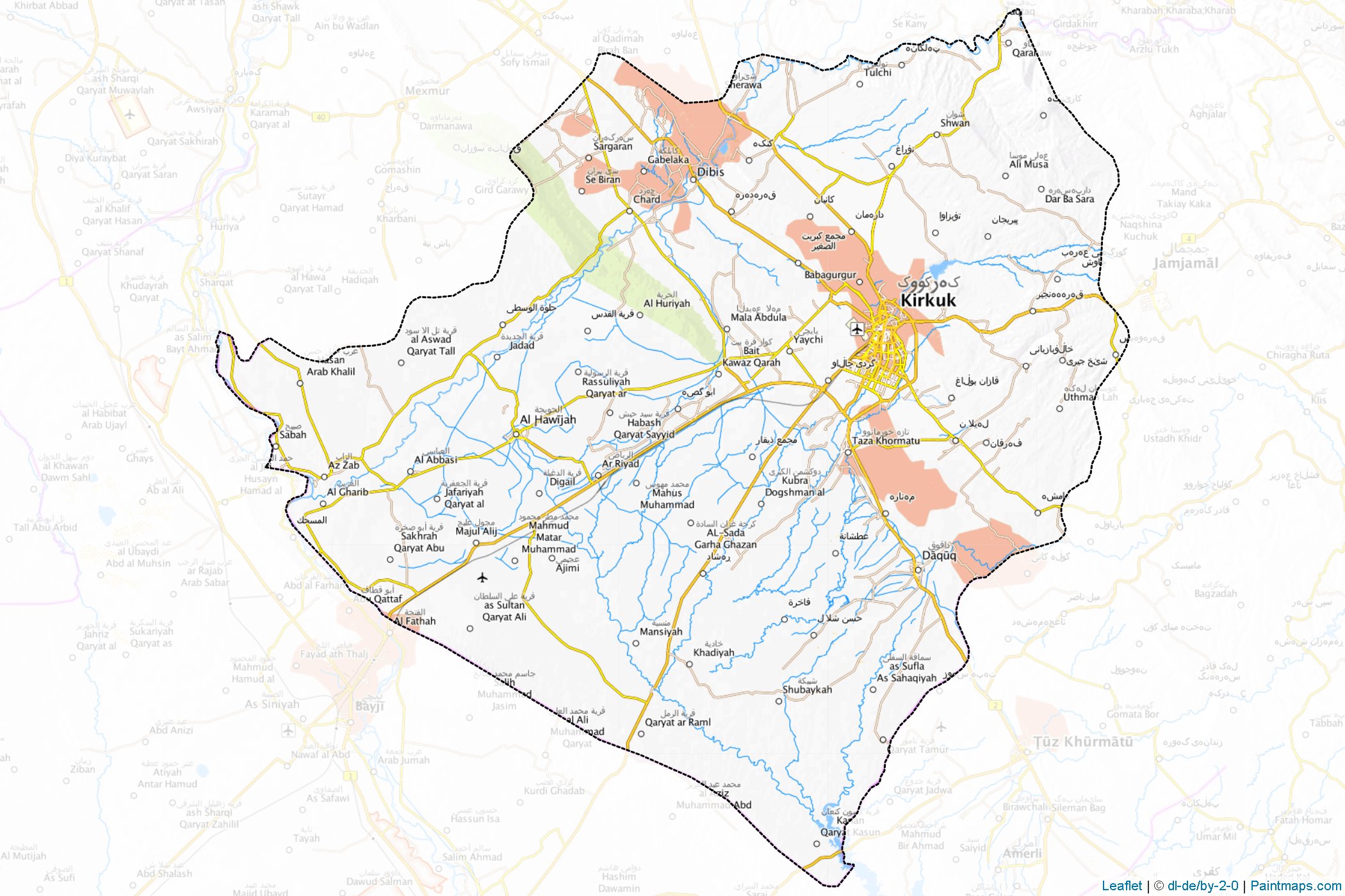 At-Ta'mim (Iraq) Map Cropping Samples-1