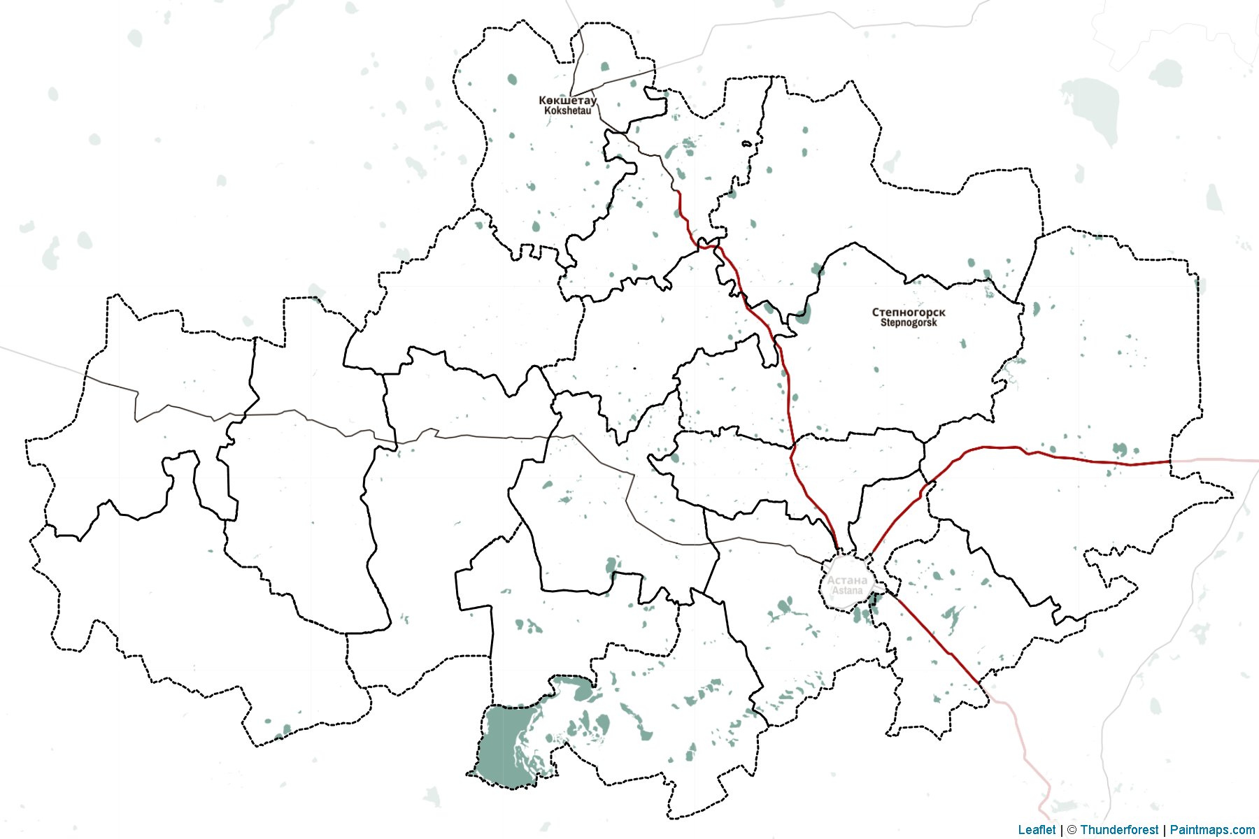 Muestras de recorte de mapas Aqmola (Kazakhstan)-2