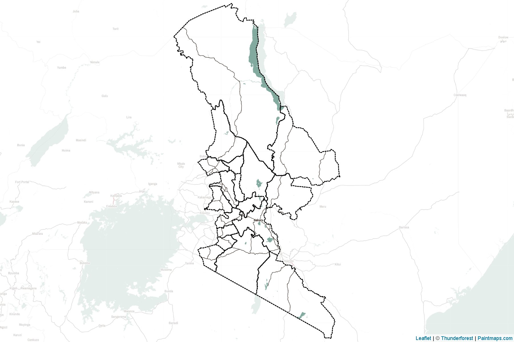 Rift Valley (Kenya) Map Cropping Samples-2