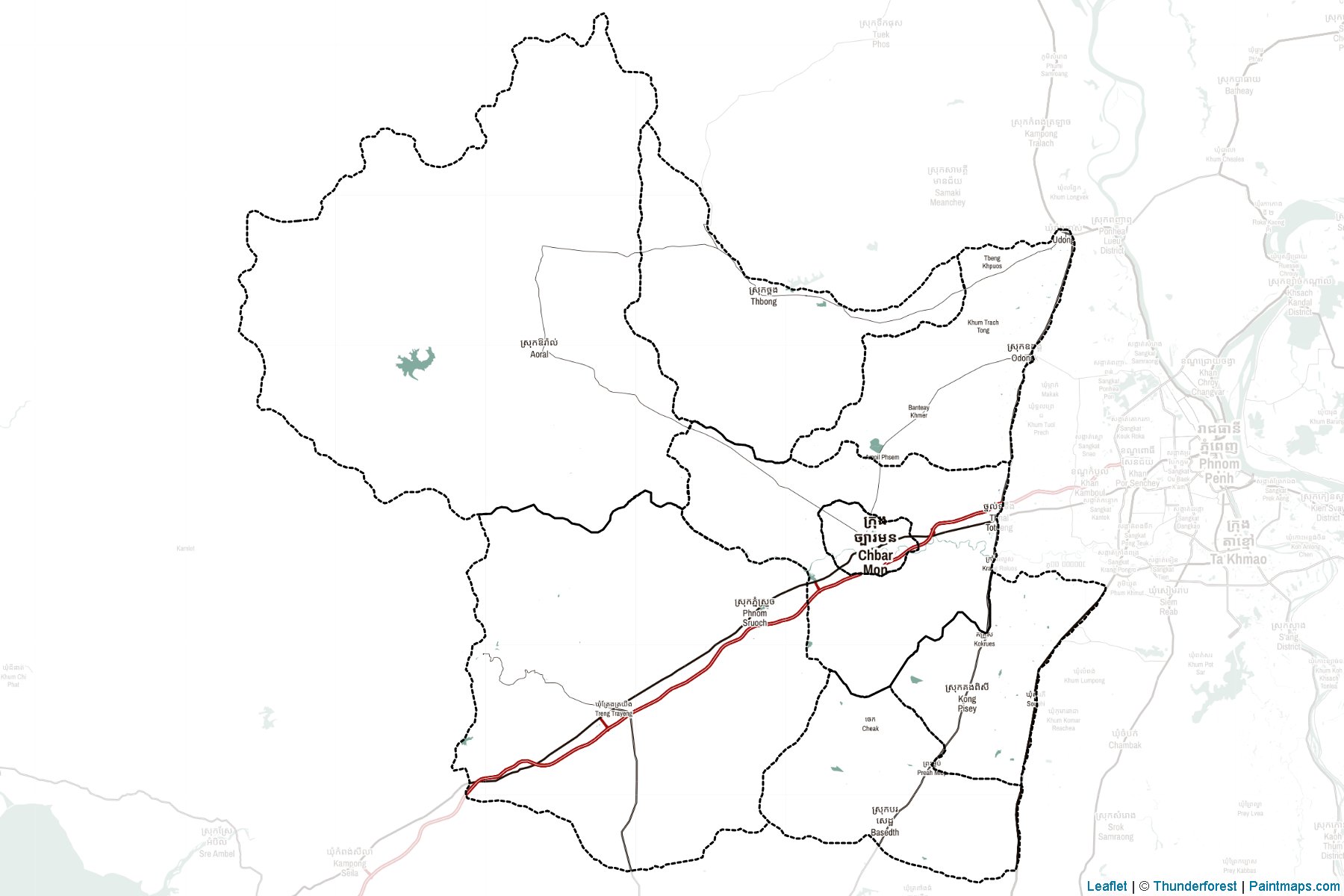 Kampong Spoe (Cambodia) Map Cropping Samples-2