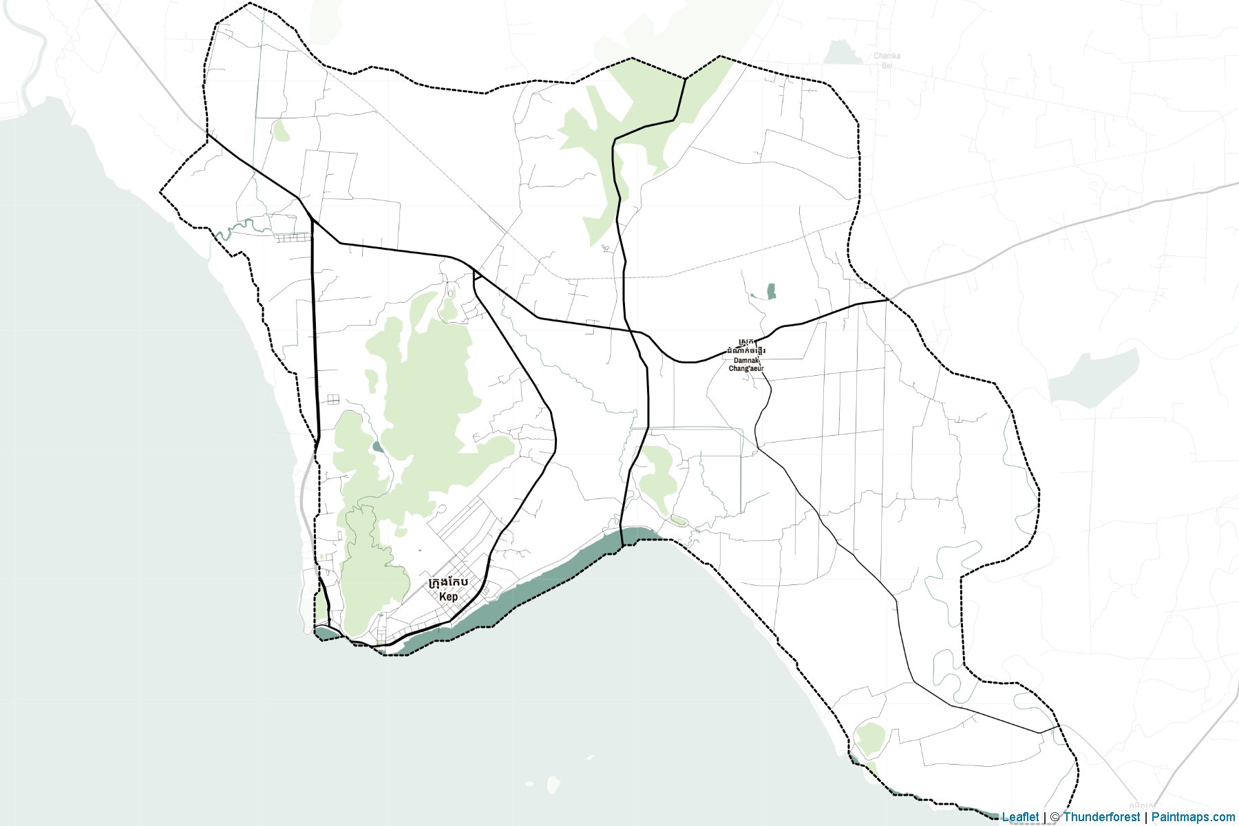 Muestras de recorte de mapas Kep (Camboya)-2