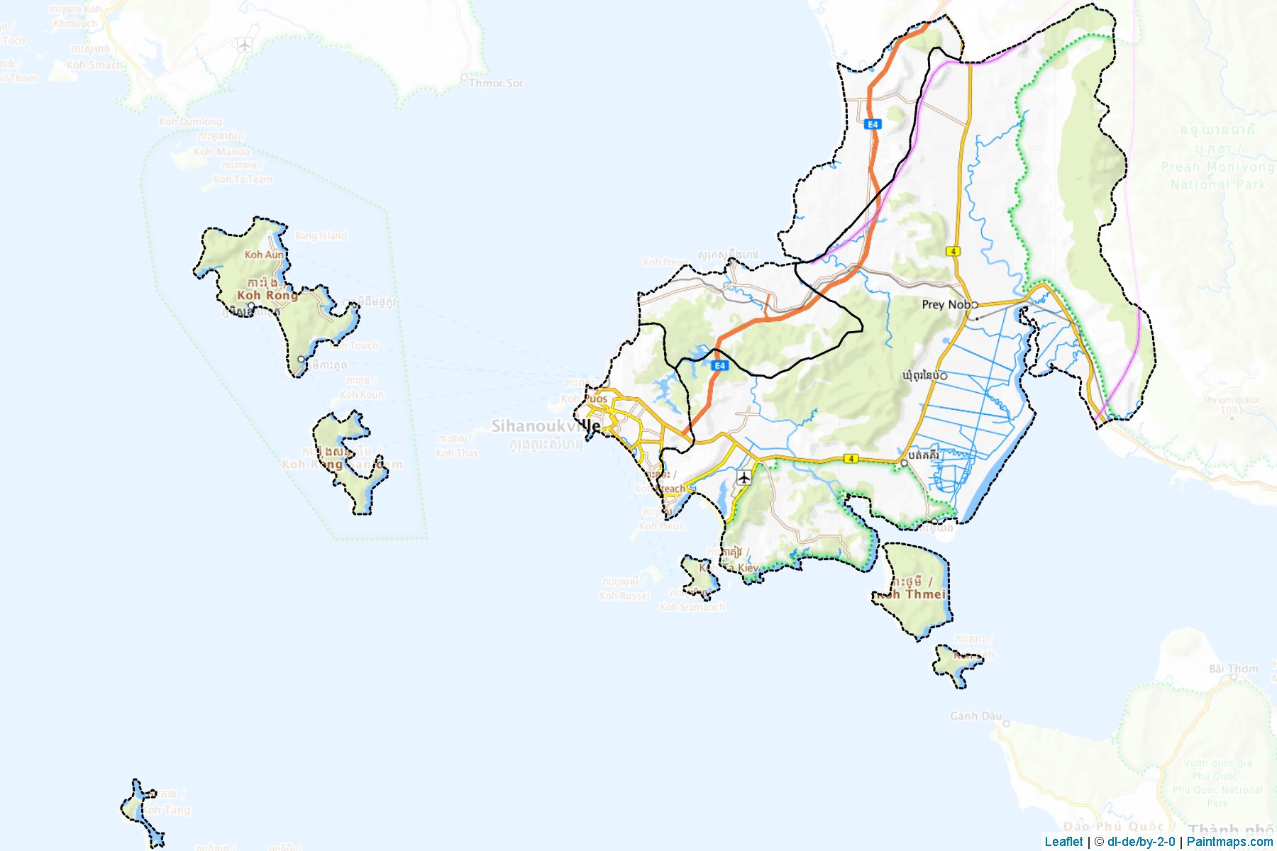 Preah Seihanu (Cambodia) Map Cropping Samples-1