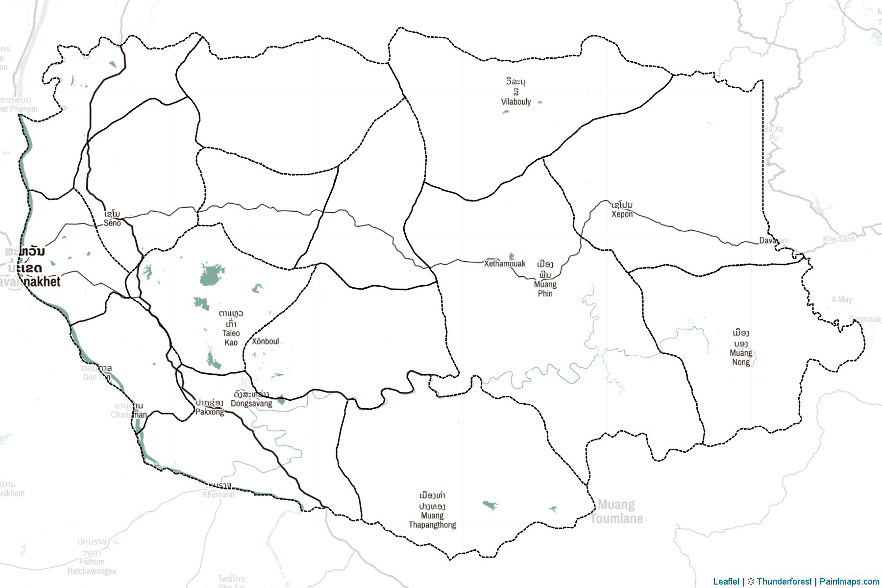 Savannahkhet (Laos) Map Cropping Samples-2