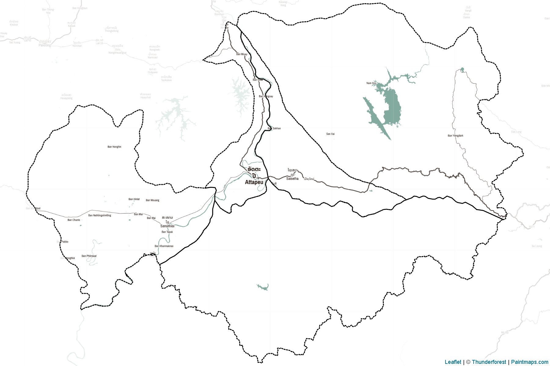 Attapu (Laos) Map Cropping Samples-2