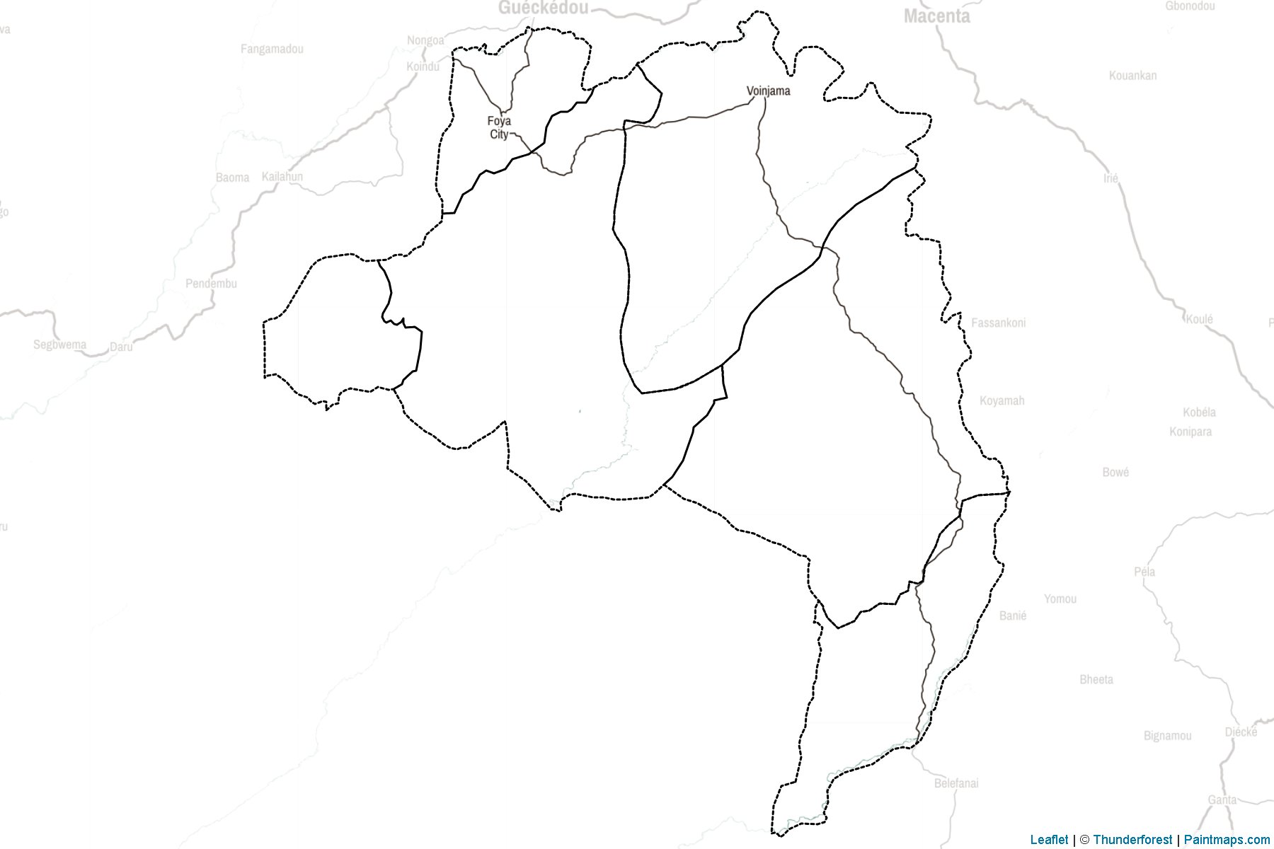 Muestras de recorte de mapas Lofa (Liberia)-2