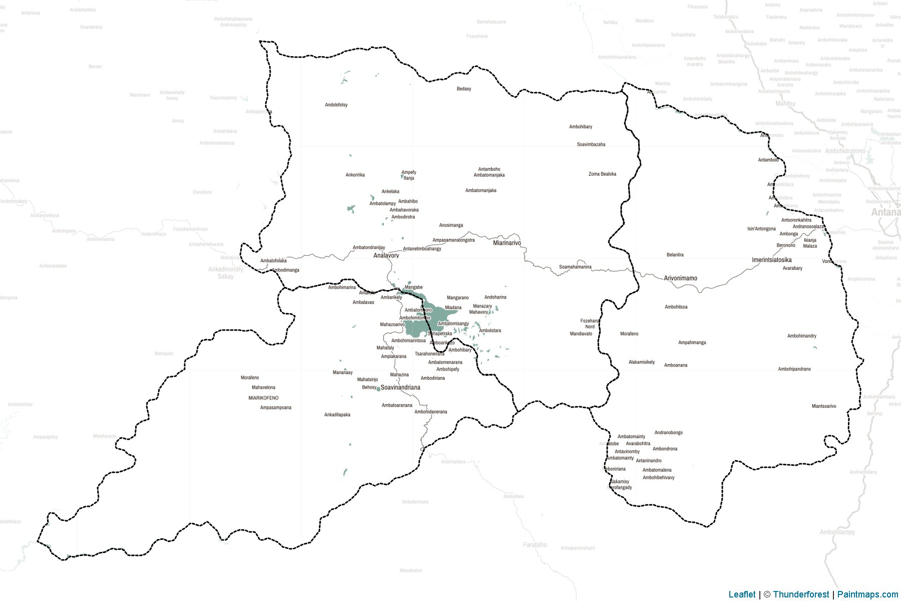 Muestras de recorte de mapas Itasy (Madagascar)-2