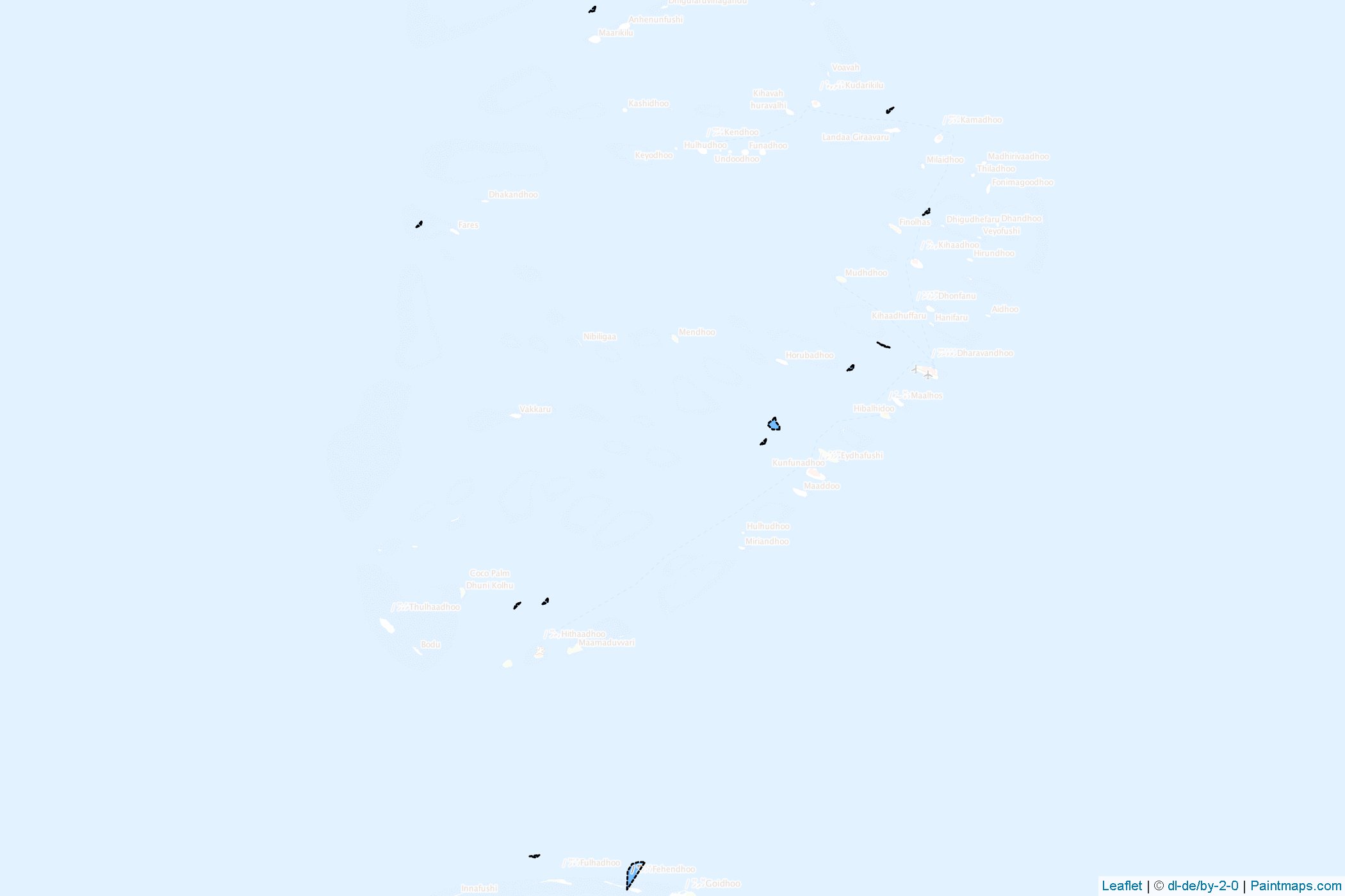 Muestras de recorte de mapas Baa (Maldivas)-1