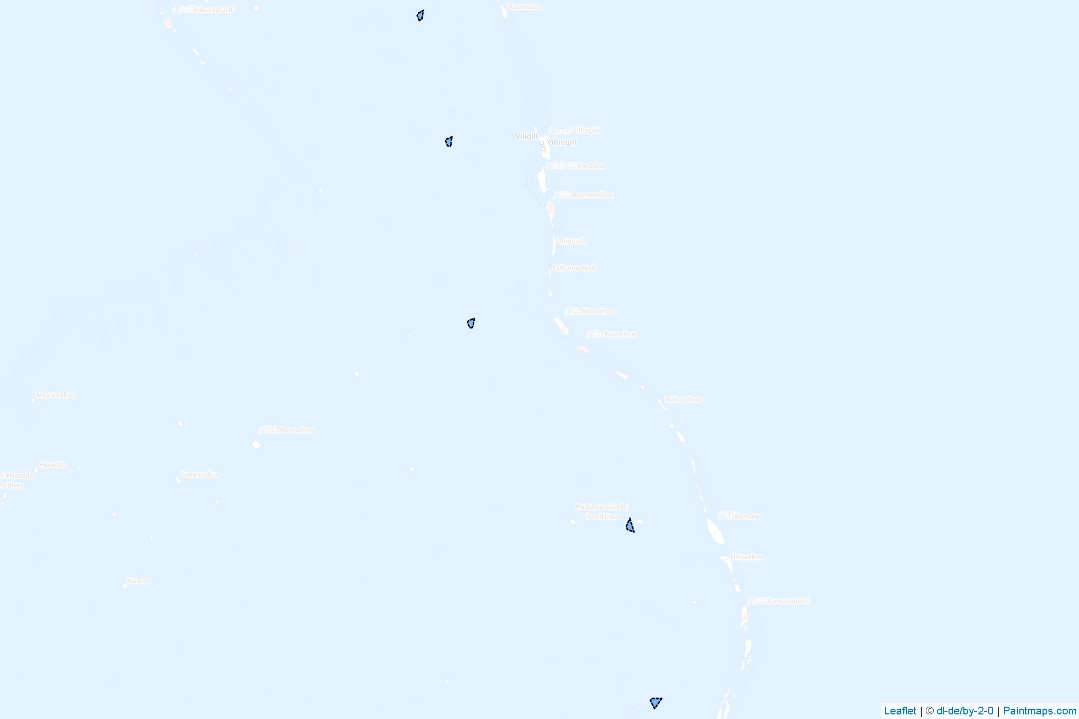 Muestras de recorte de mapas Gaafu Alifu (Maldivas)-1