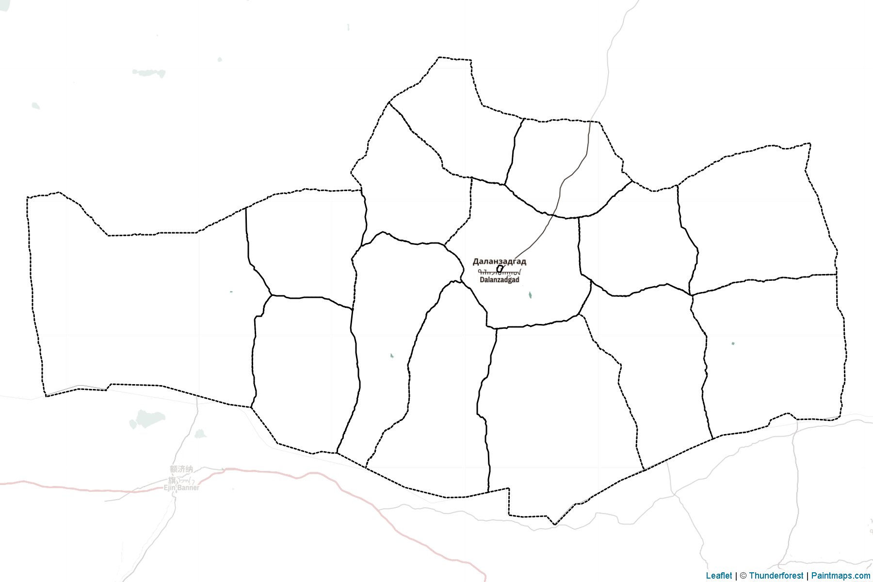 Muestras de recorte de mapas Ömnögovi (Mongolia)-2