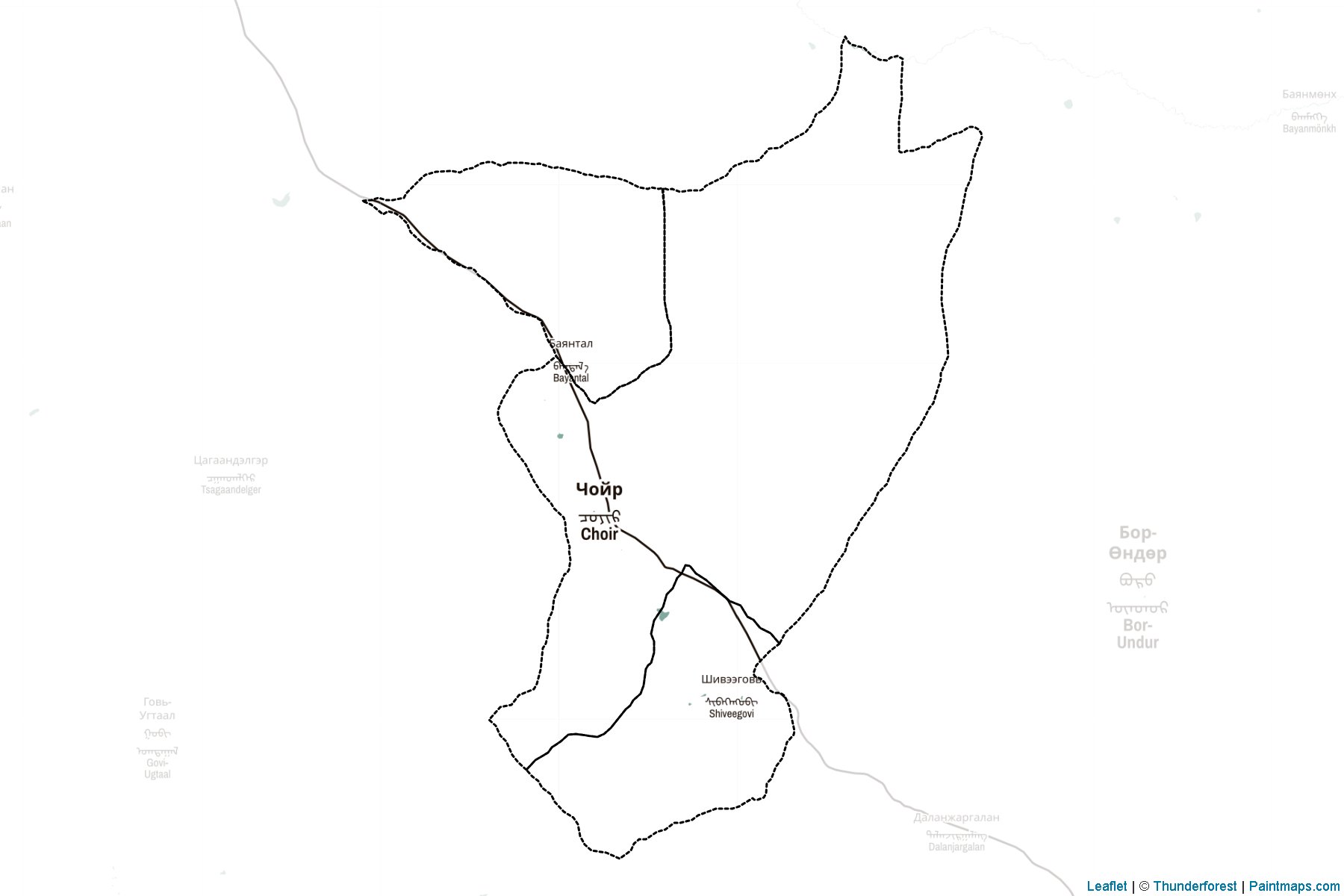 Tov (Mongolia) Map Cropping Samples-2