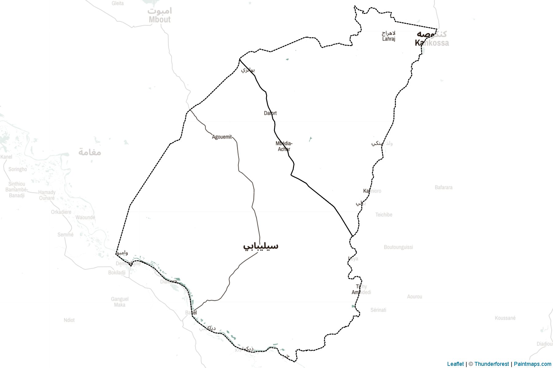 Muestras de recorte de mapas Guidimaka (Mauritania)-2