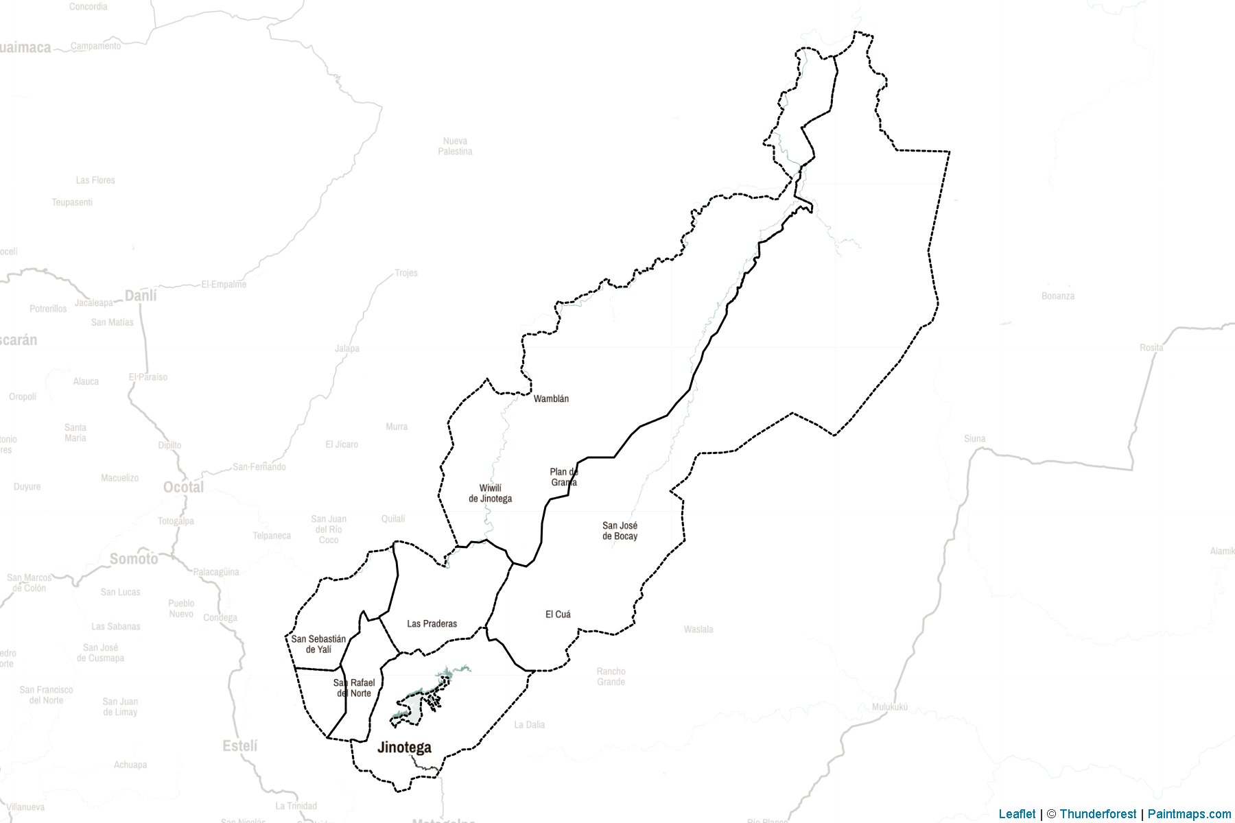 Muestras de recorte de mapas Jinotega (Nicaragua)-2