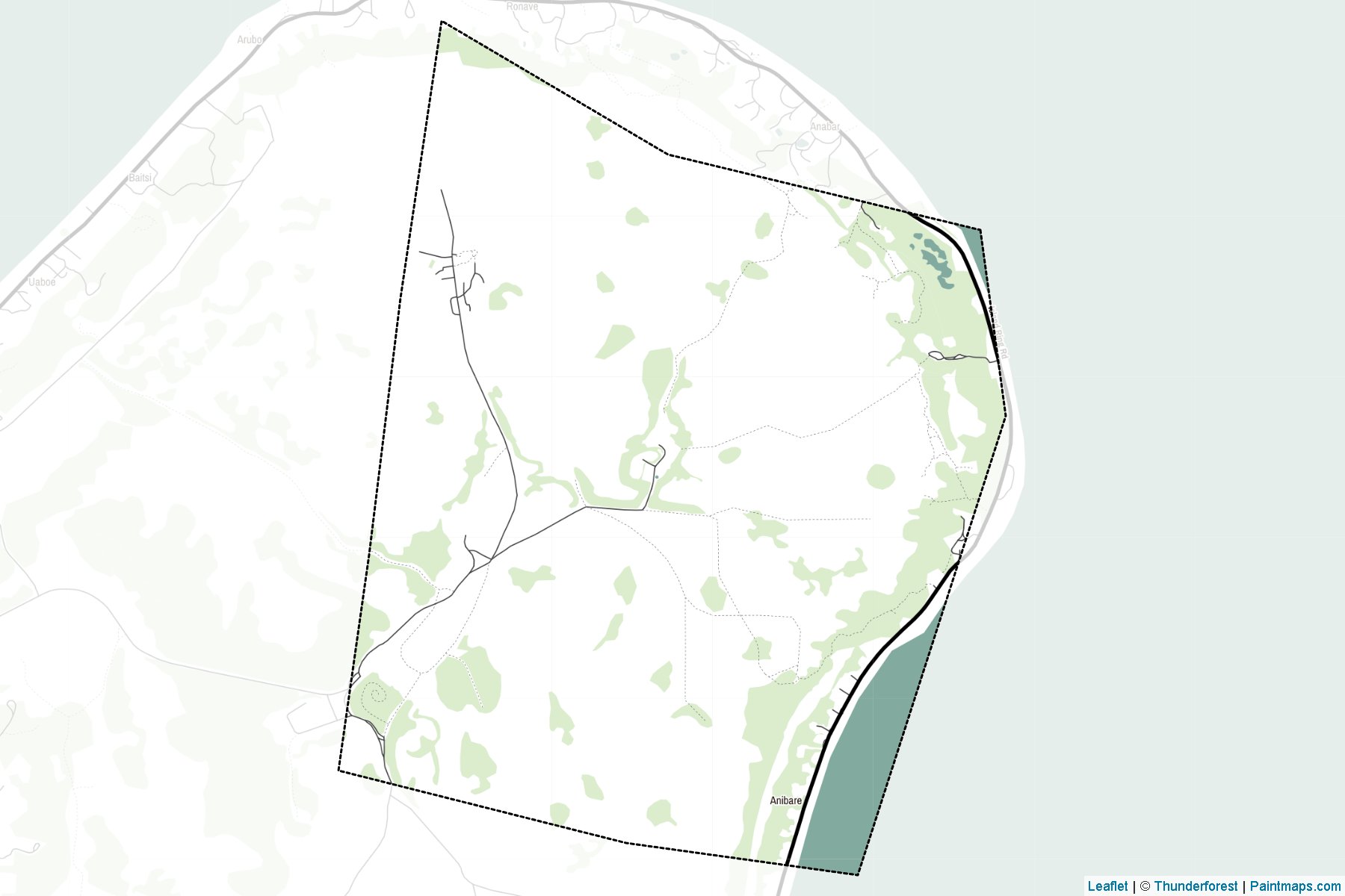 Muestras de recorte de mapas Anibare (Nauru)-2