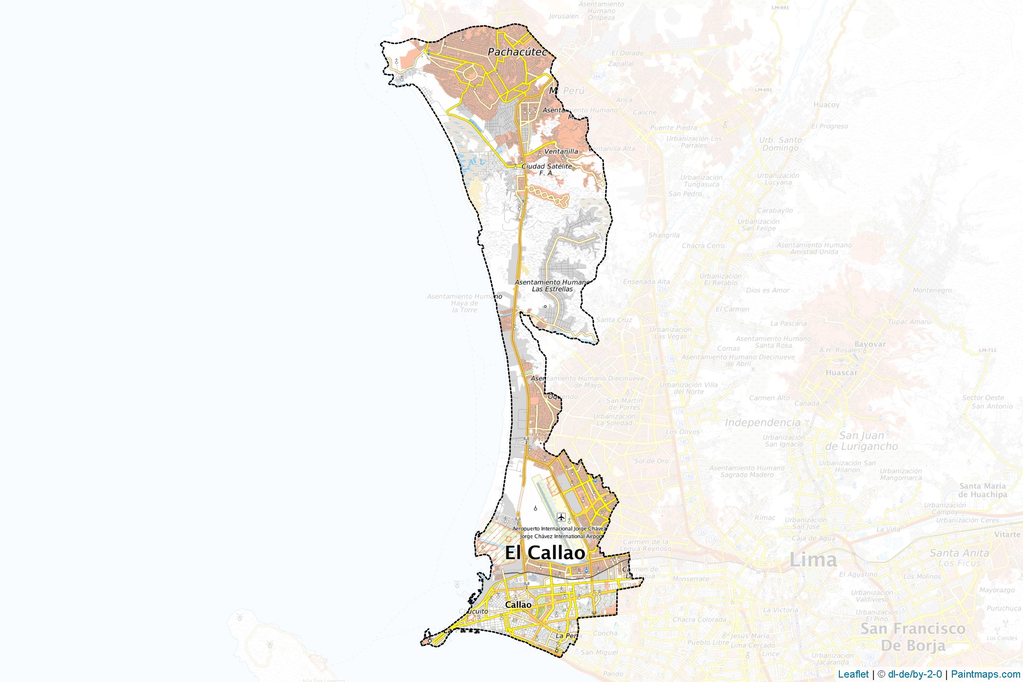 Callao (Peru) Map Cropping Samples-1