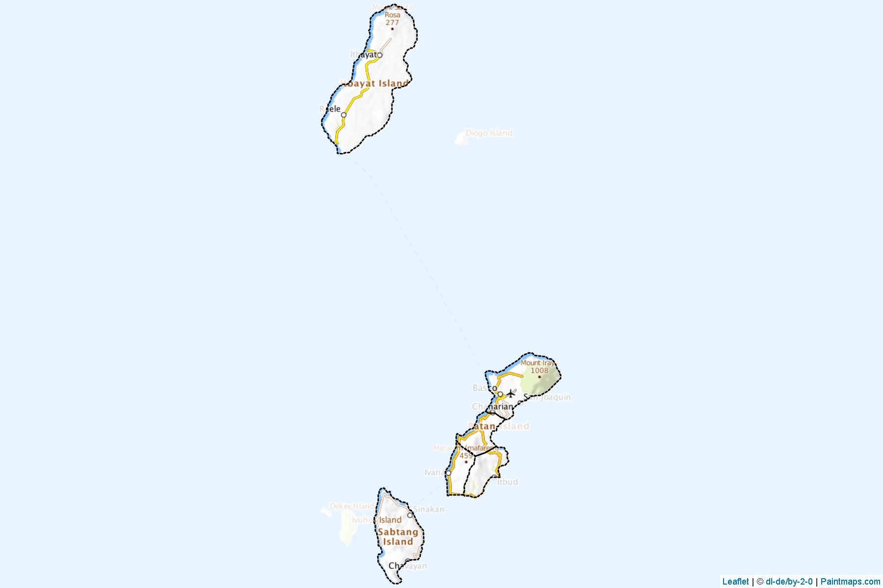 Batanes (Philippines) Map Cropping Samples-1