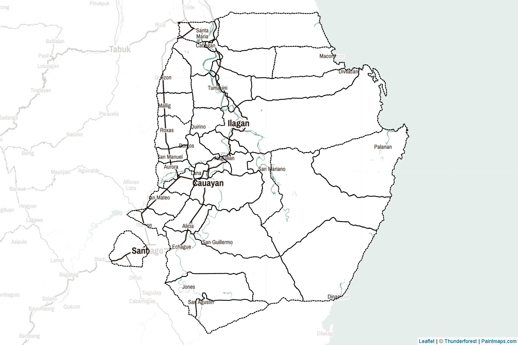 Isabela (Philippines) Map Cropping Samples-2