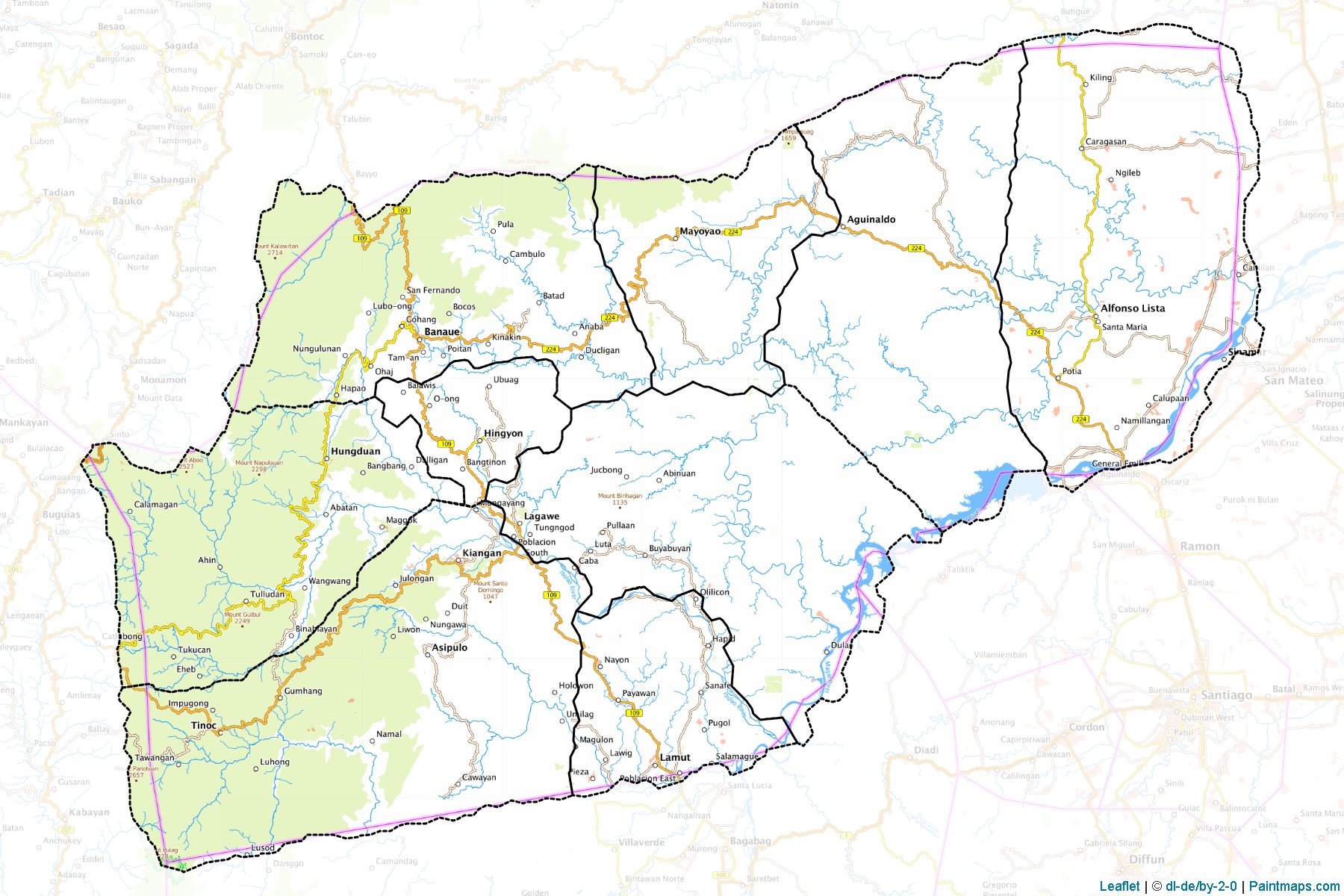 Ifugao (Philippines) Map Cropping Samples-1