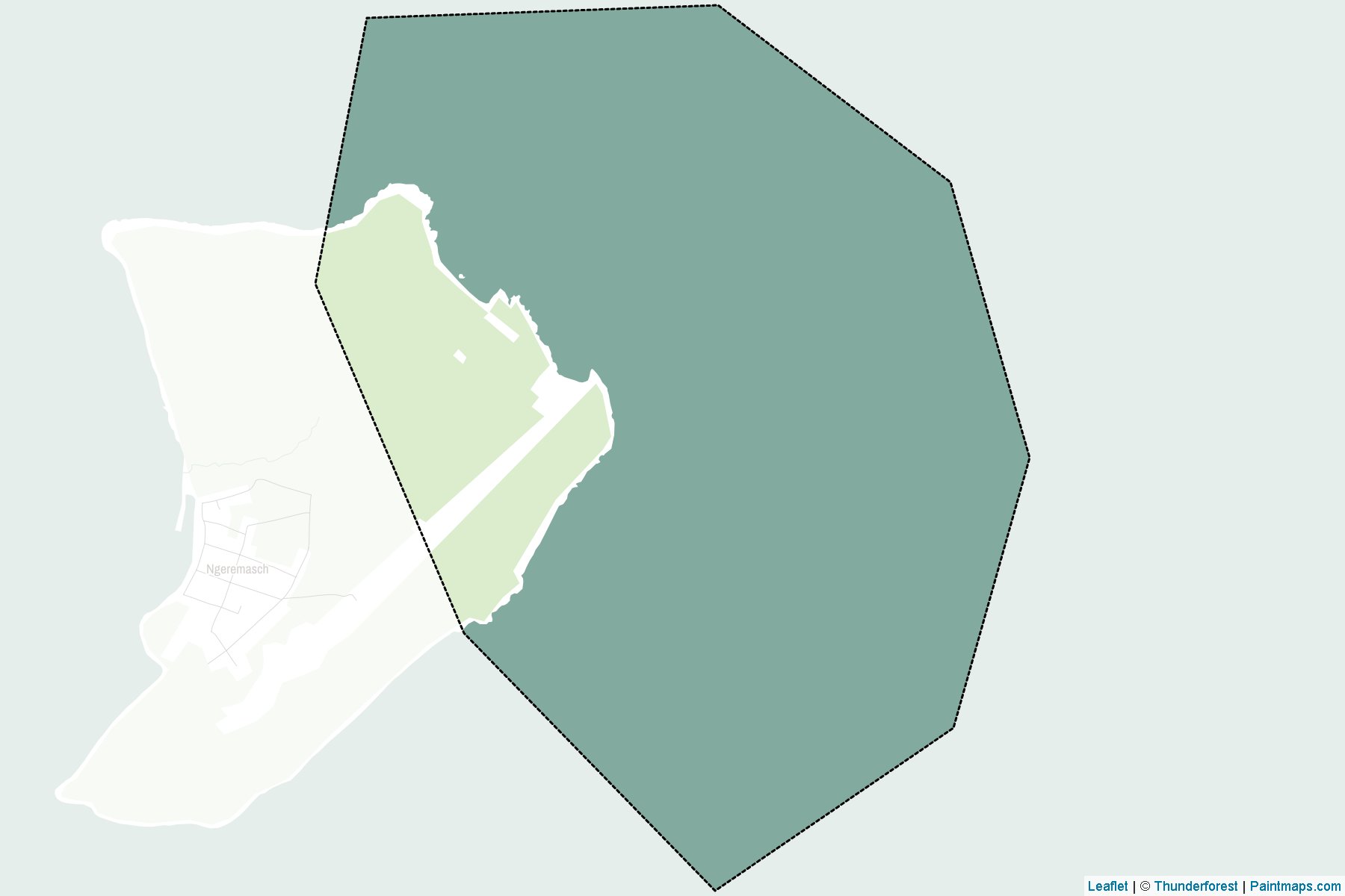 Angaur (Palau) Map Cropping Samples-2