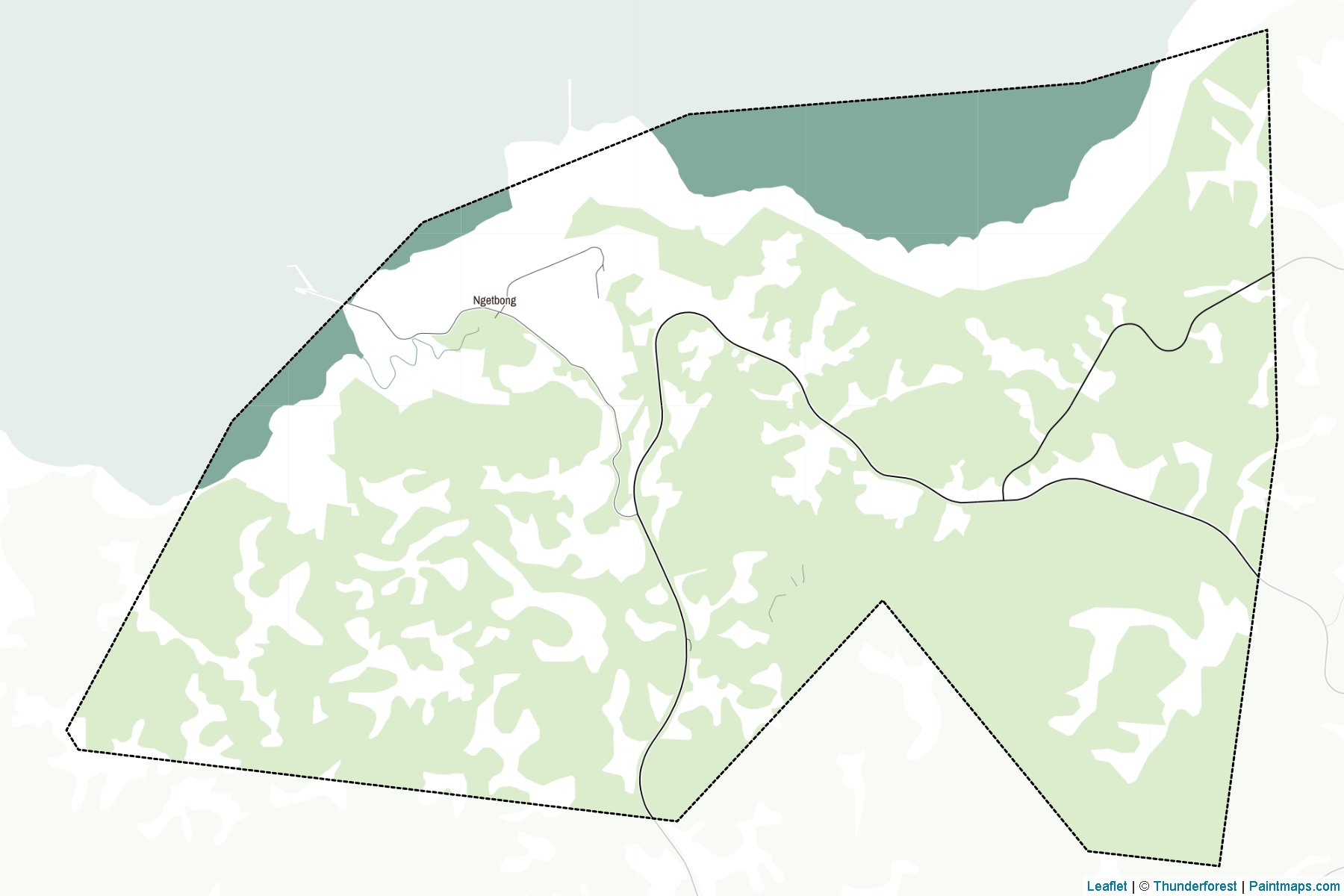 Ngardmau (Palau) Haritası Örnekleri-2