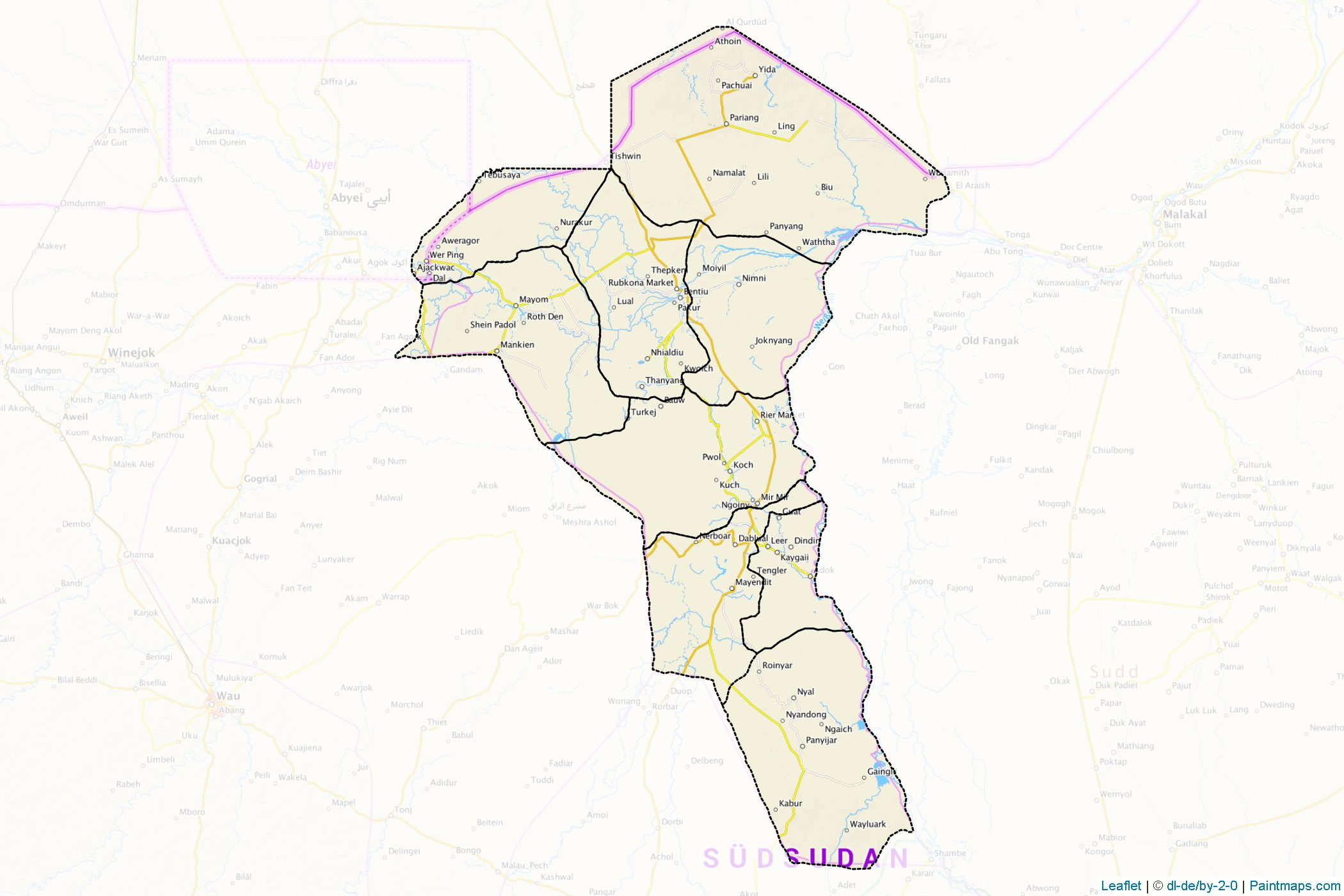 Unity (South Sudan) Map Cropping Samples-1