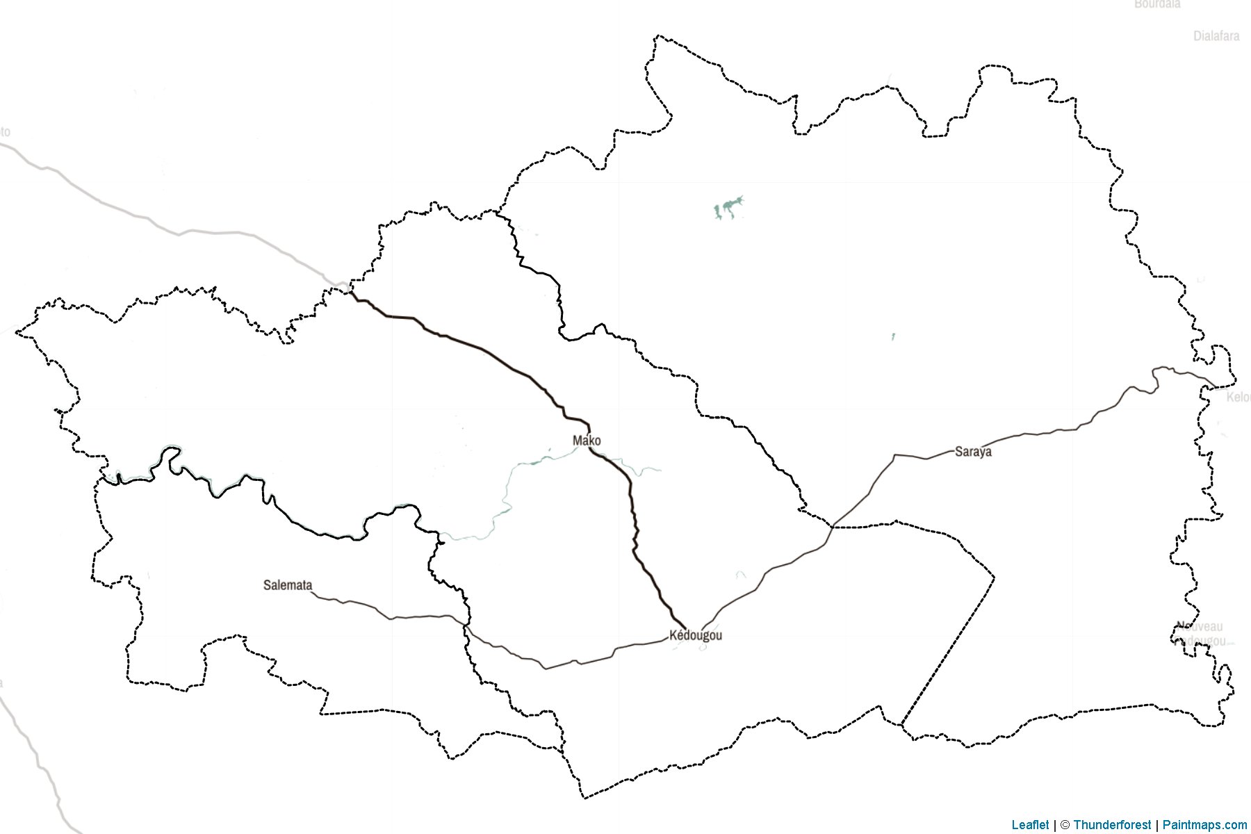 Kedougou (Senegal) Map Cropping Samples-2