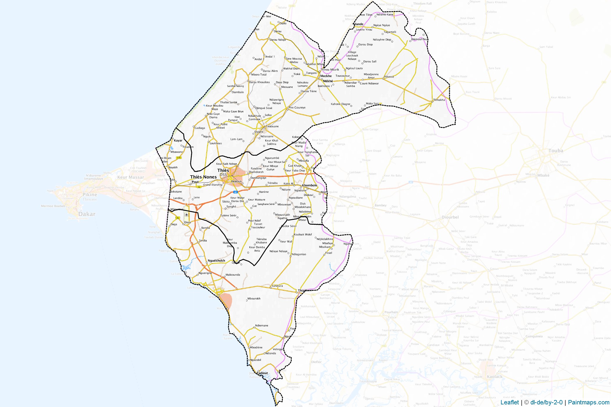 Thies (Senegal) Map Cropping Samples-1