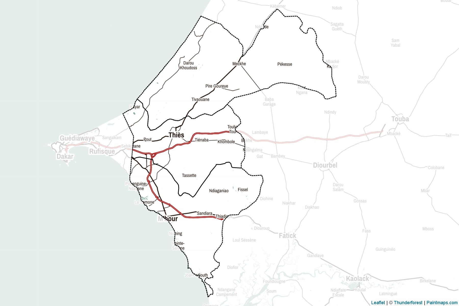 Thies (Senegal) Map Cropping Samples-2