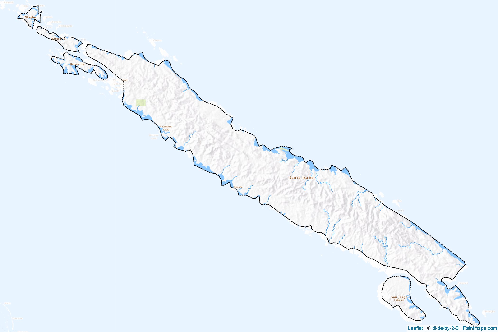 Muestras de recorte de mapas Isabel (Islas Salomón)-1