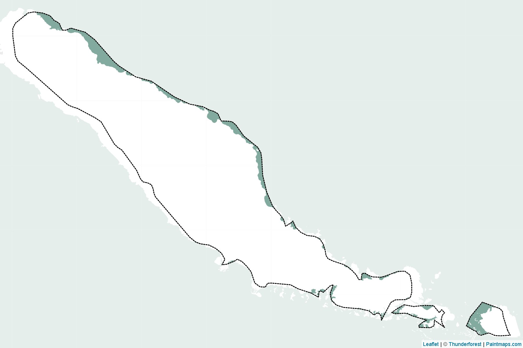 Western (Solomon Islands) Map Cropping Samples-2