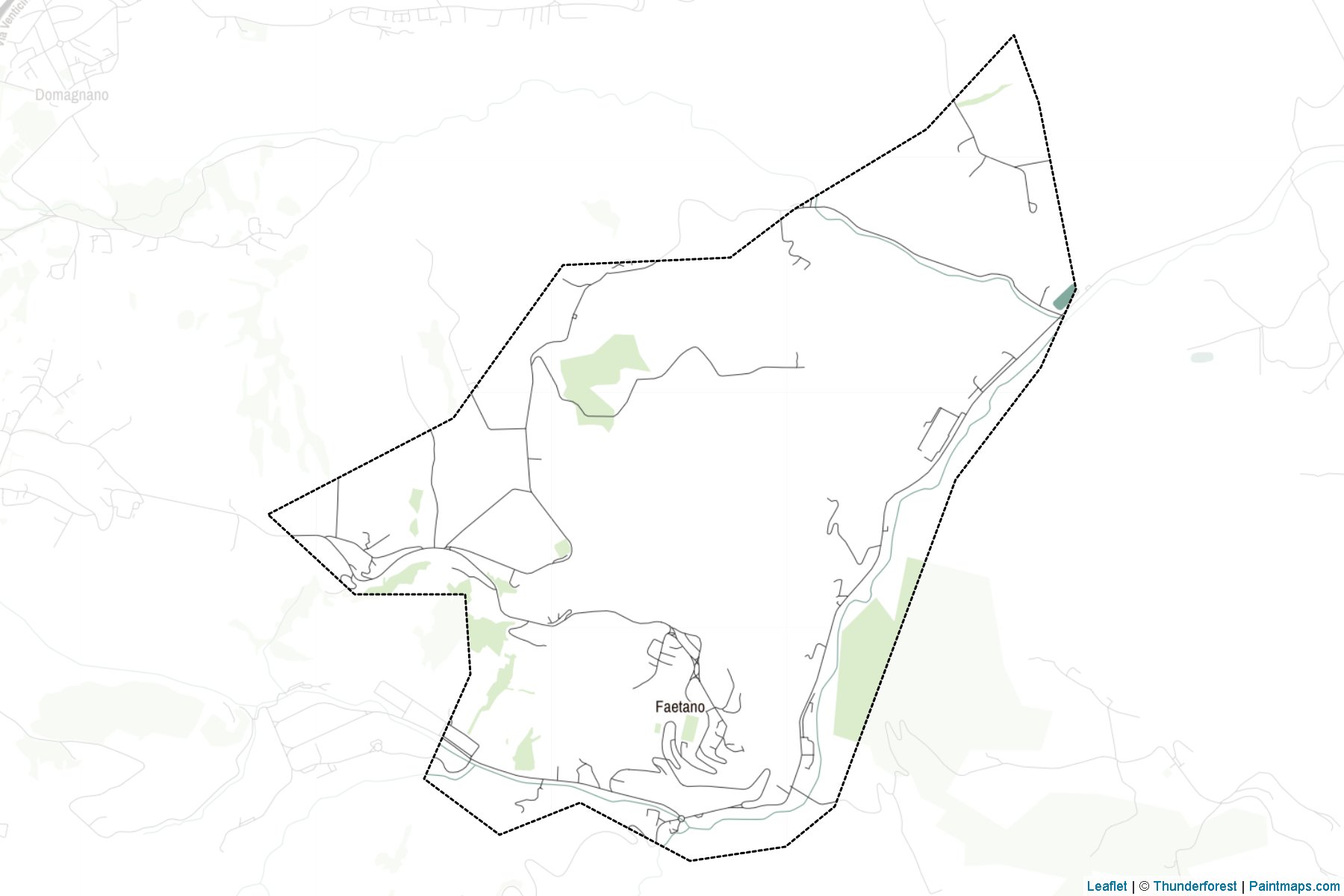 Muestras de recorte de mapas Faetano (San Marino)-2