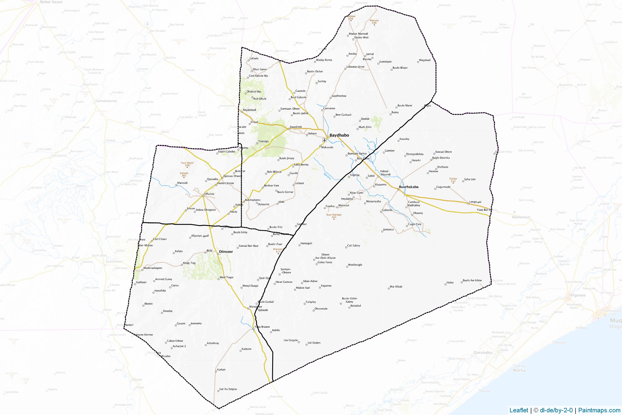 Muestras de recorte de mapas Bay (Somalia)-1