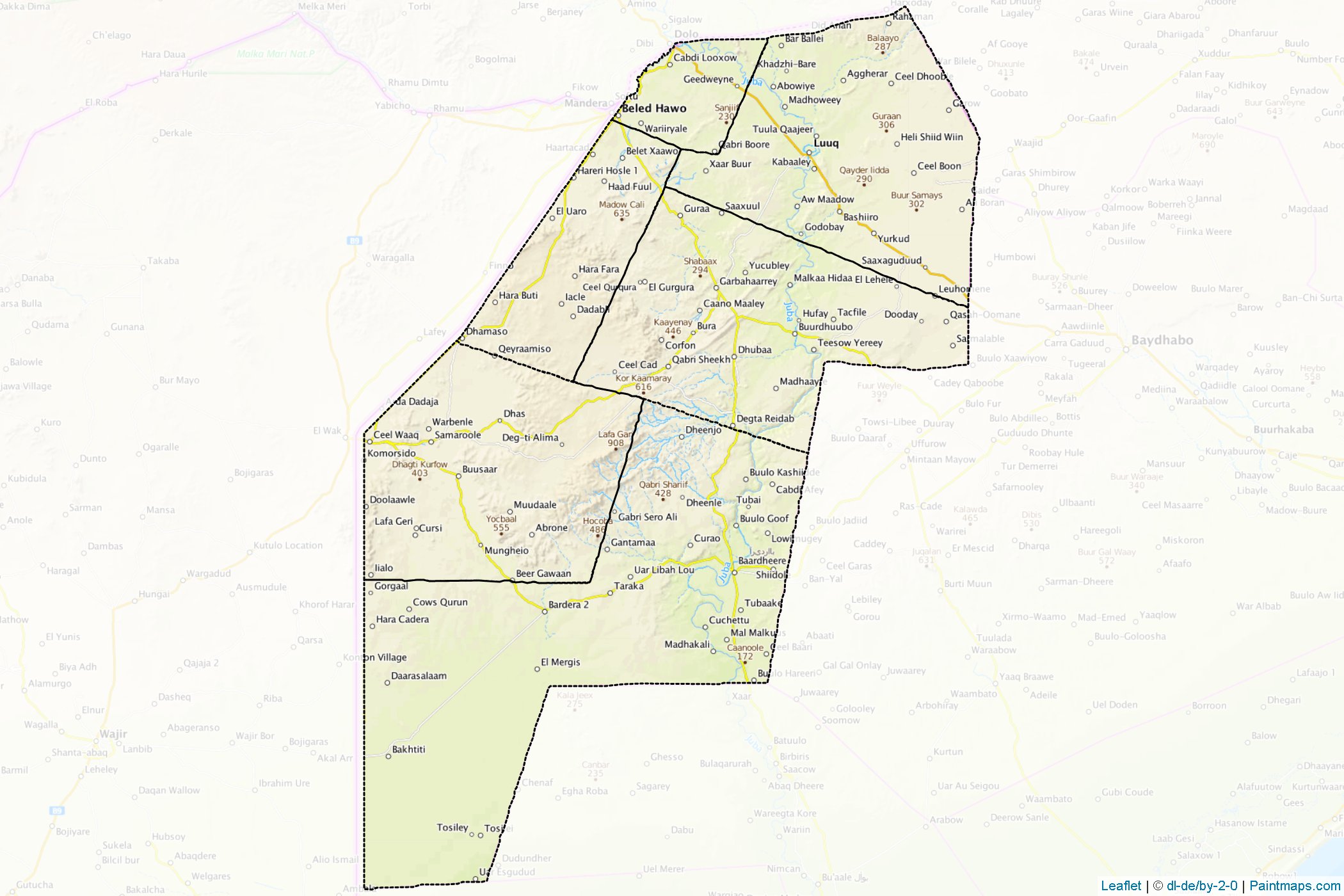 Muestras de recorte de mapas Gedo (Somalia)-1