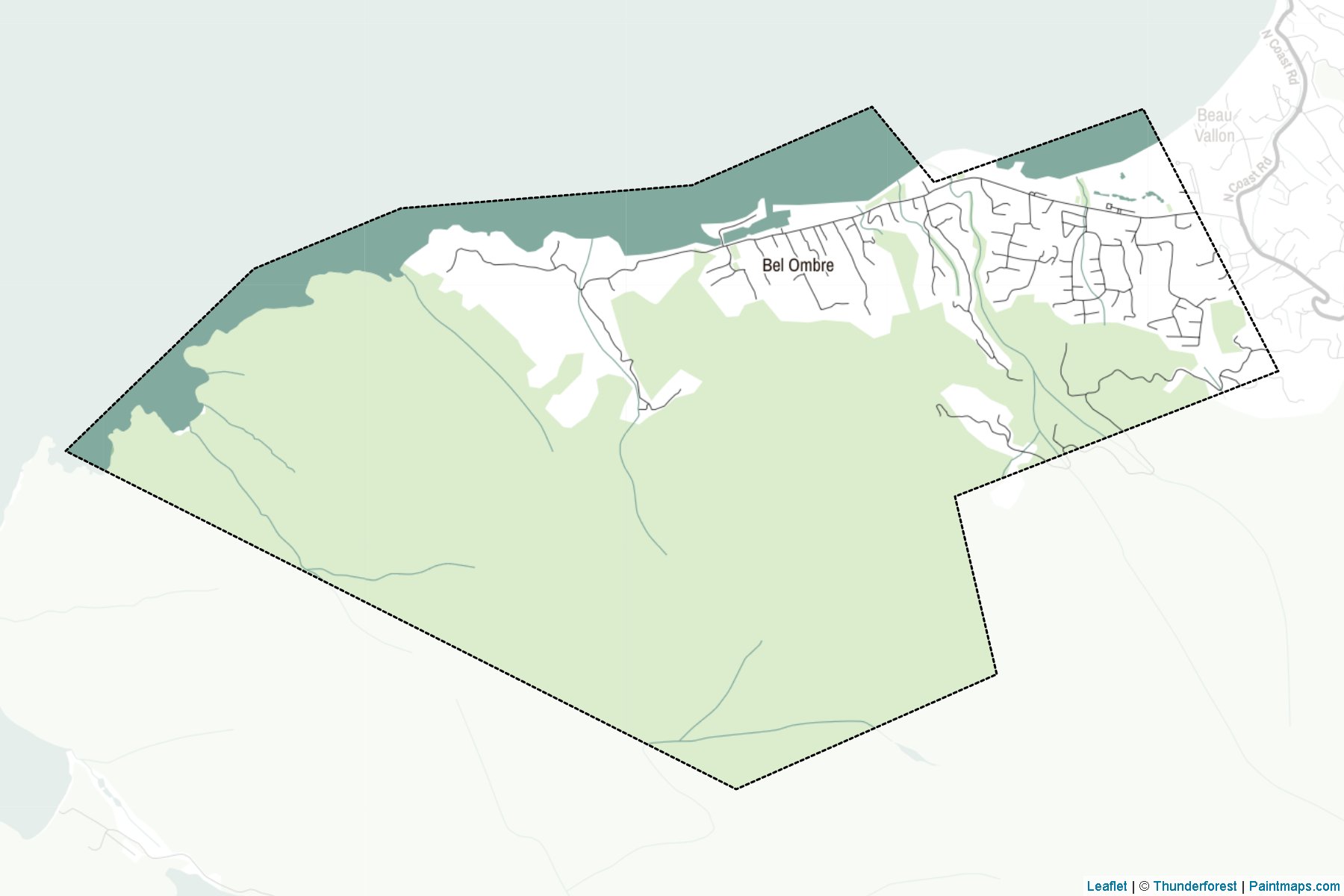 Belombre (Seychelles) Map Cropping Samples-2