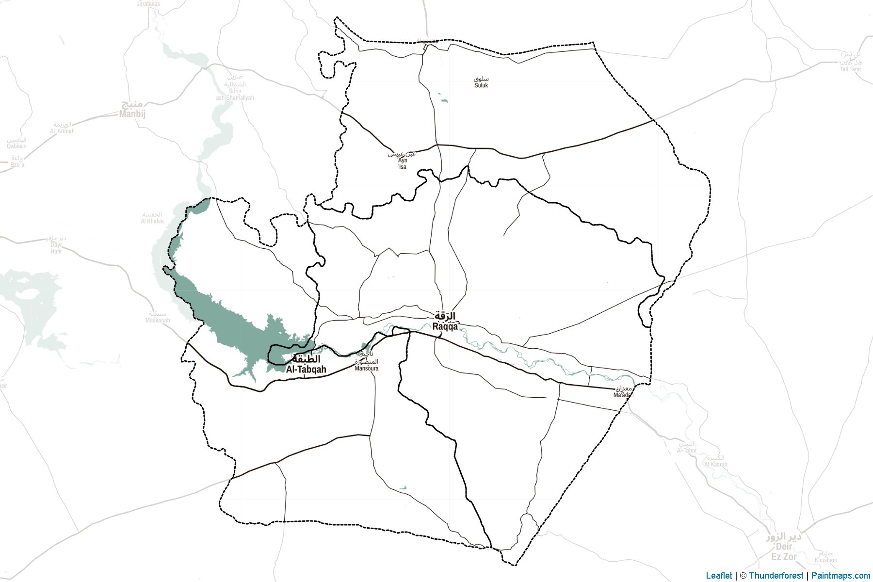 Muestras de recorte de mapas Ar Raqqah (Siria)-2