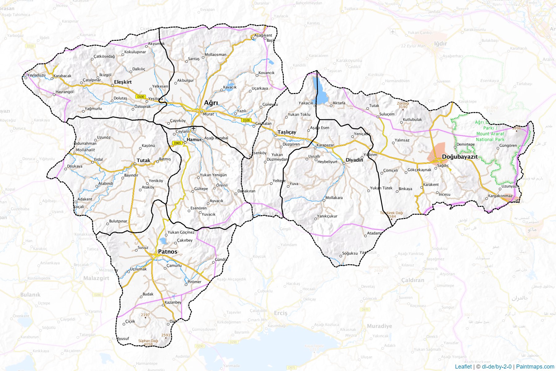 Agri (Turkey) Map Cropping Samples-1