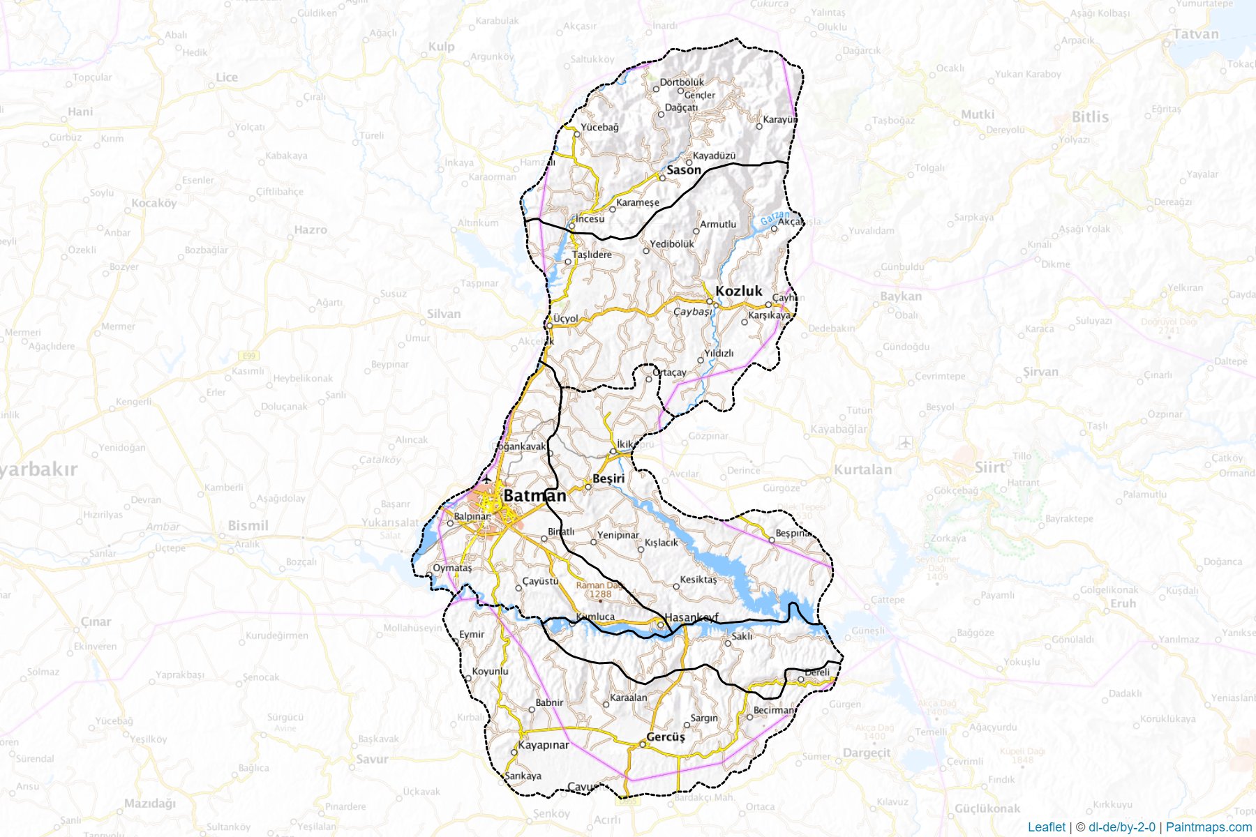 Batman (Turkey) Map Cropping Samples-1