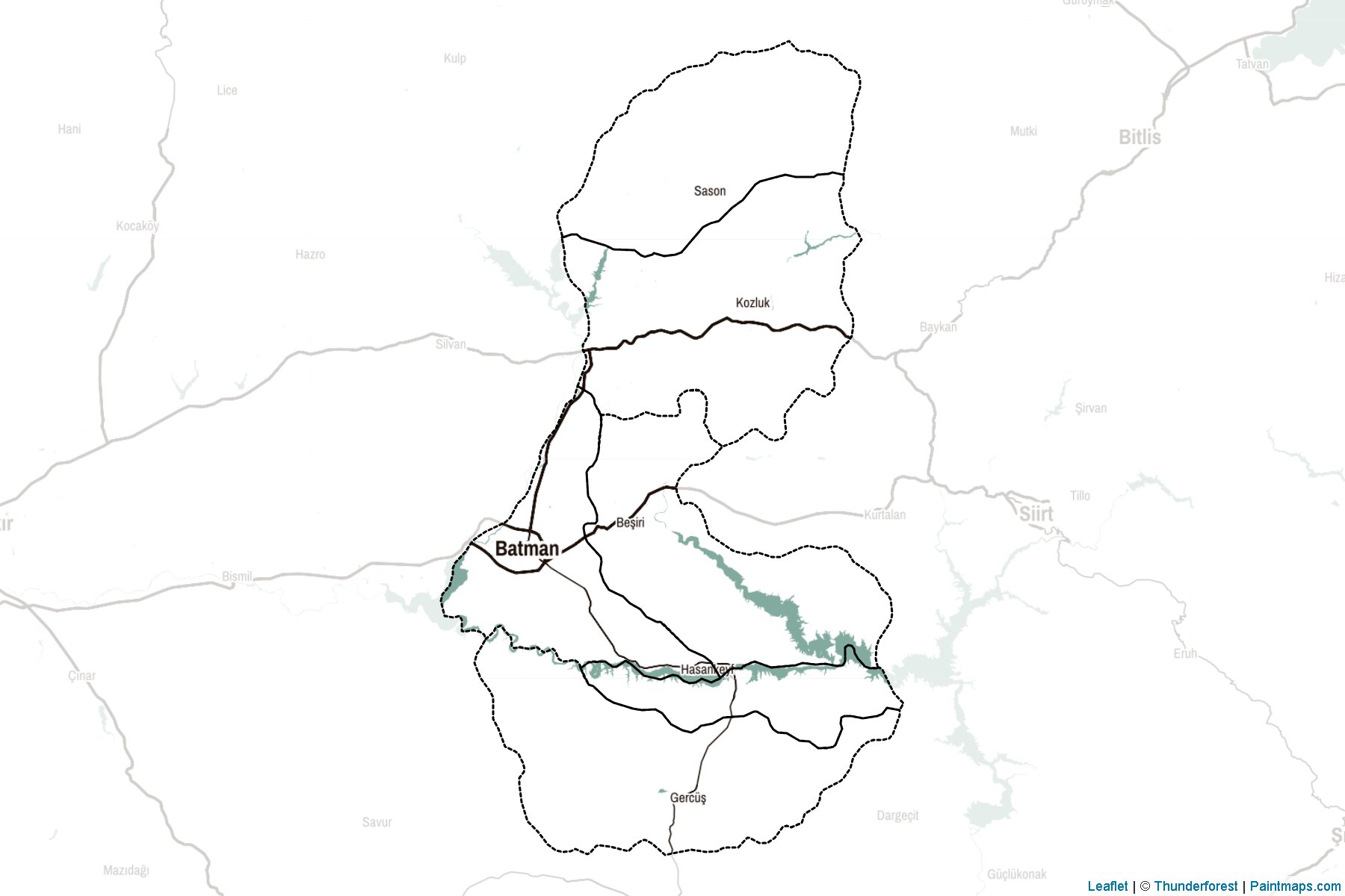 Batman (Turkey) Map Cropping Samples-2