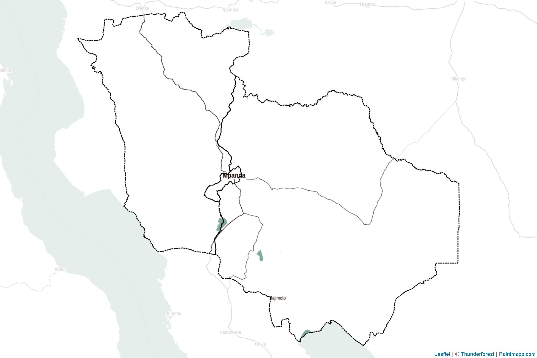 Rukwa (Tanzania) Map Cropping Samples-2