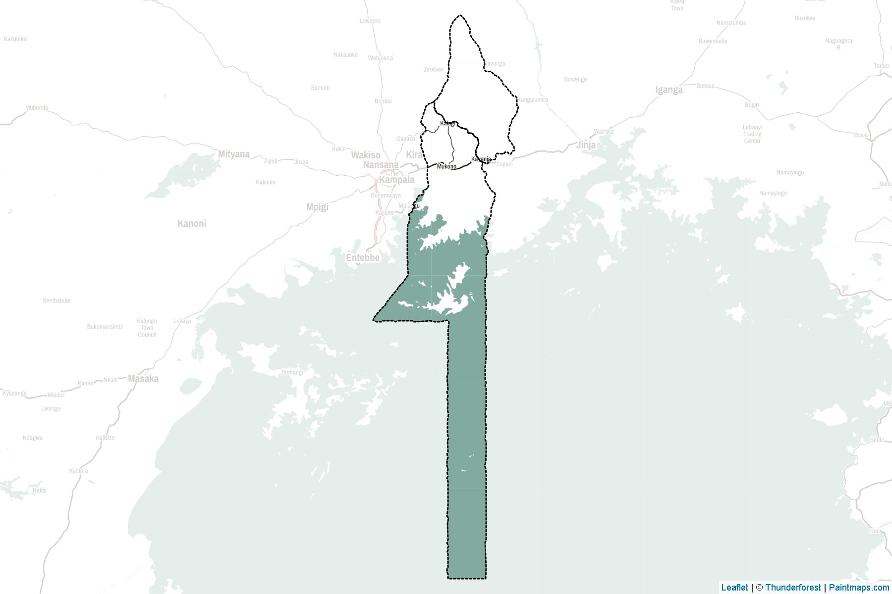 Mukono (Uganda) Map Cropping Samples-2