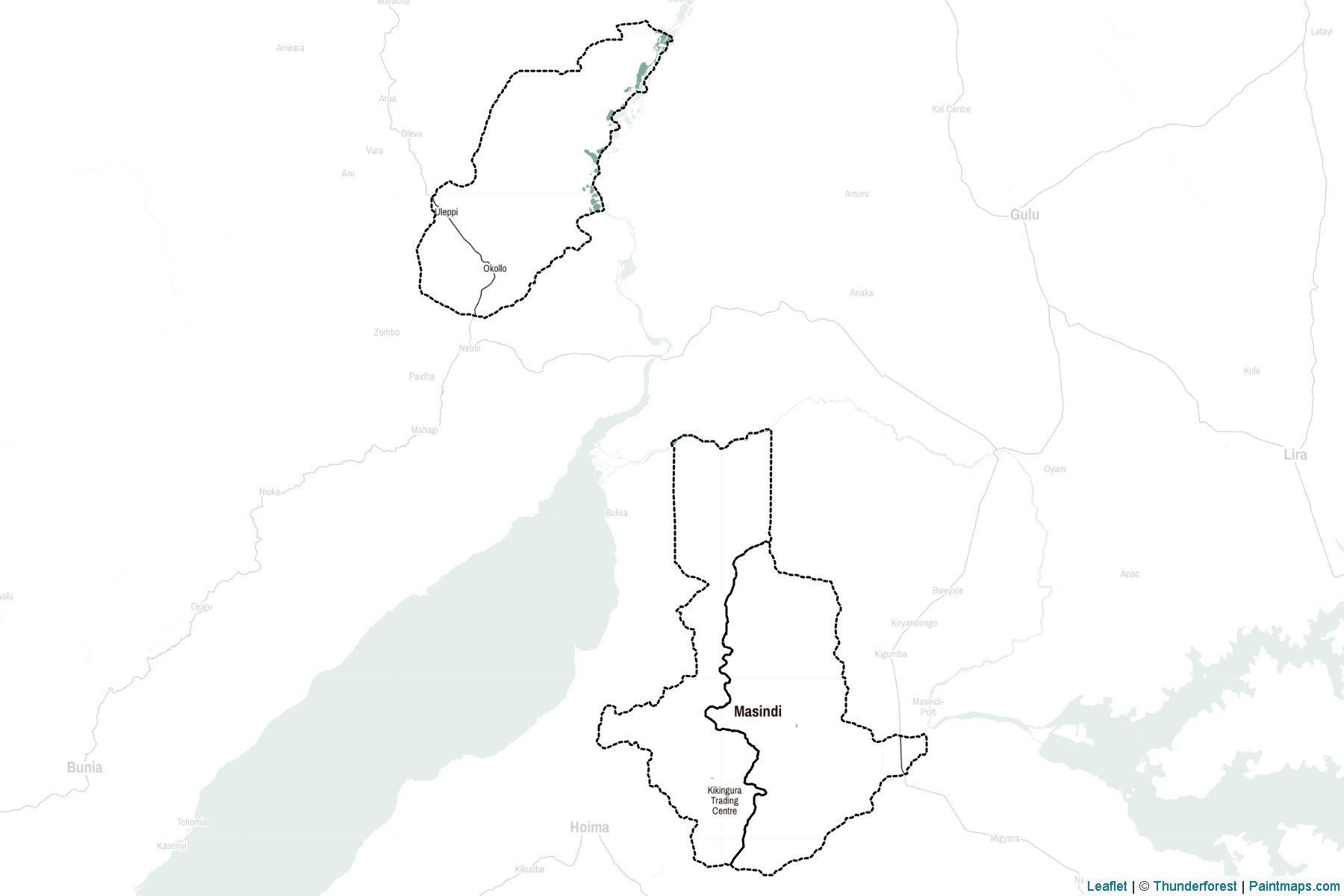 Muestras de recorte de mapas Masindi (Uganda)-2