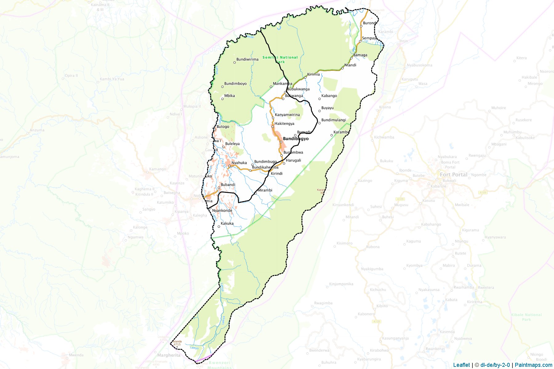 Muestras de recorte de mapas Bundibugyo (Uganda)-1