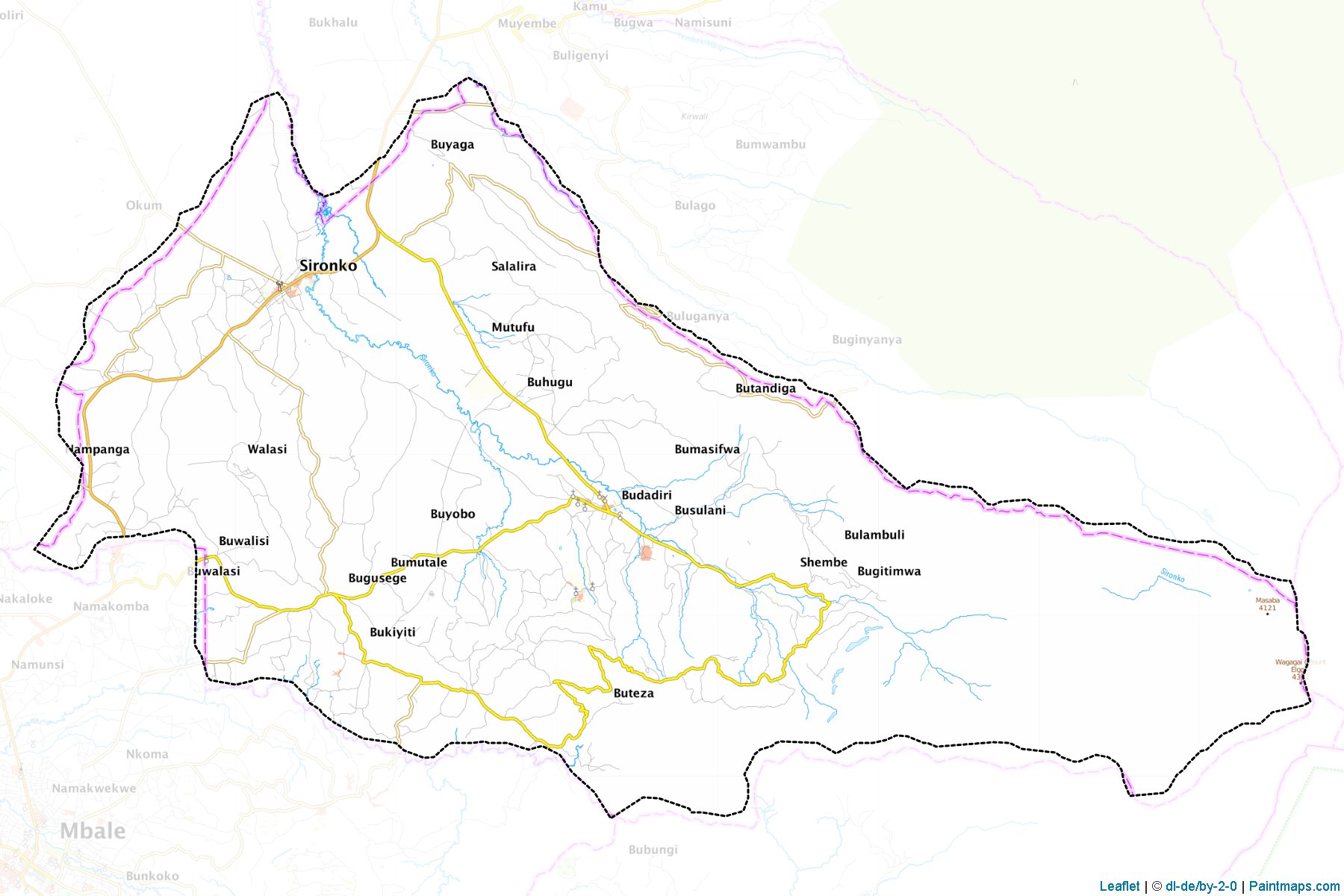 Sironko (Uganda) Map Cropping Samples-1